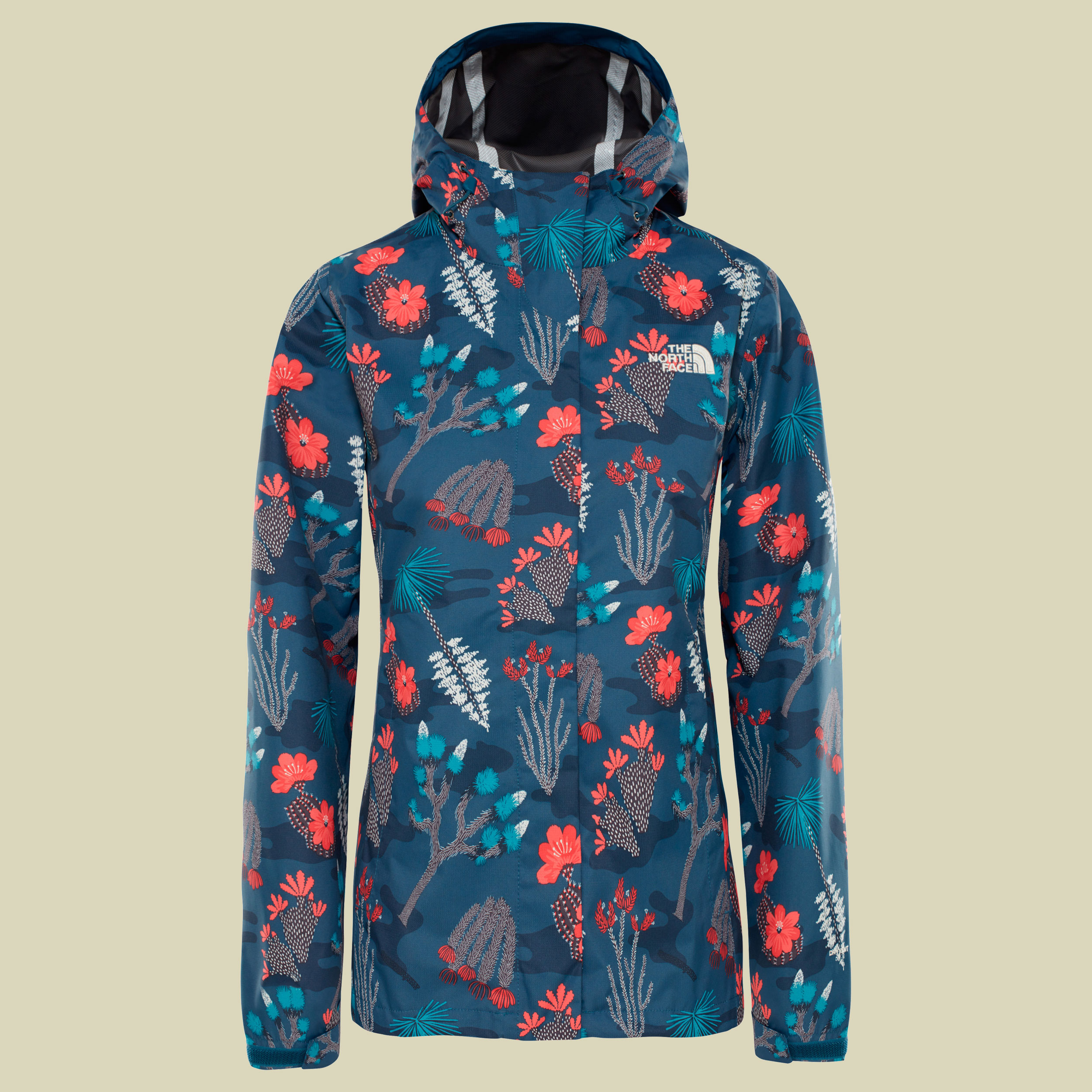 Print Venture Jacket Women Größe M Farbe blue wing teal/joshua tree print