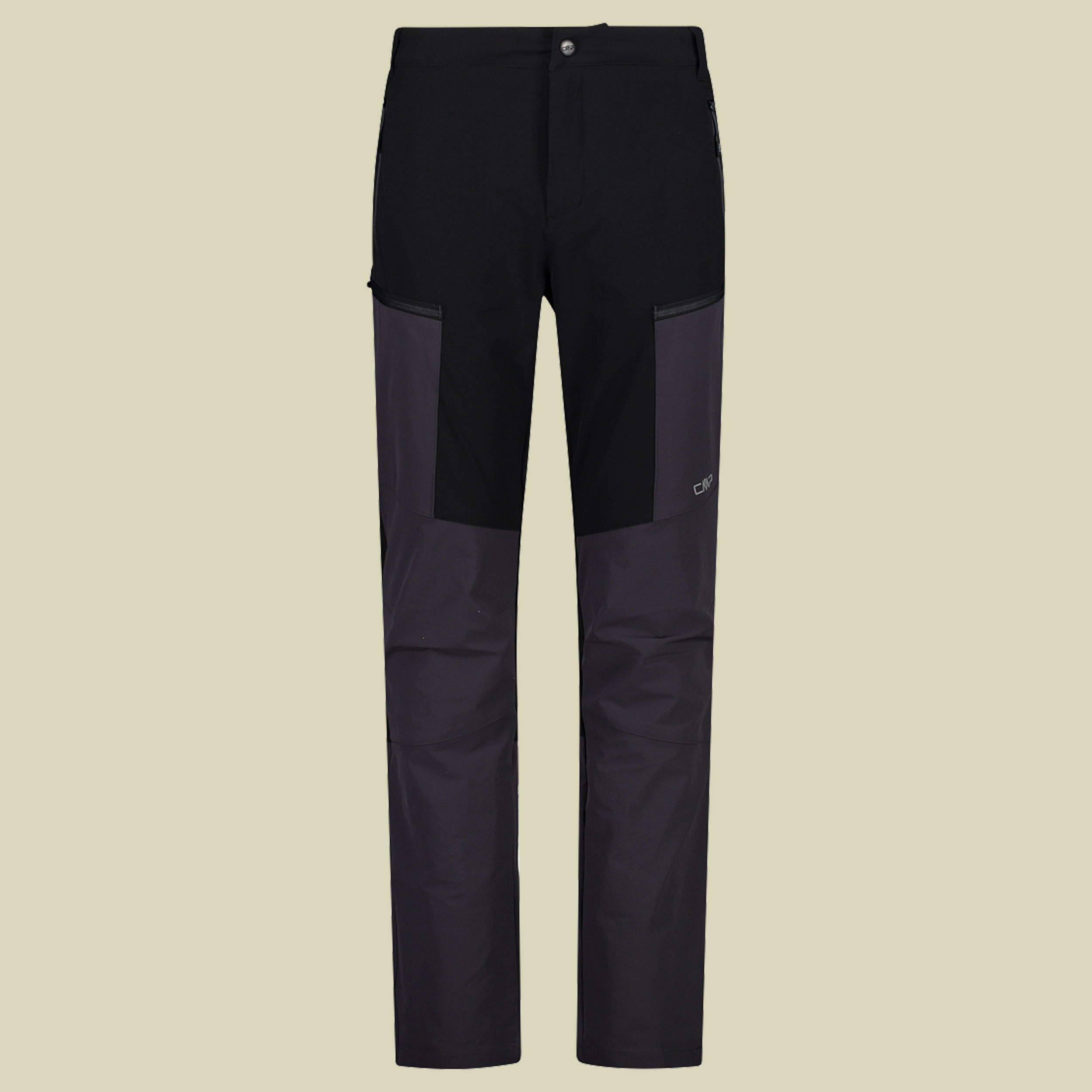 Man Long Pant Light Stretch 32T6667 Größe 52 Farbe U901 nero