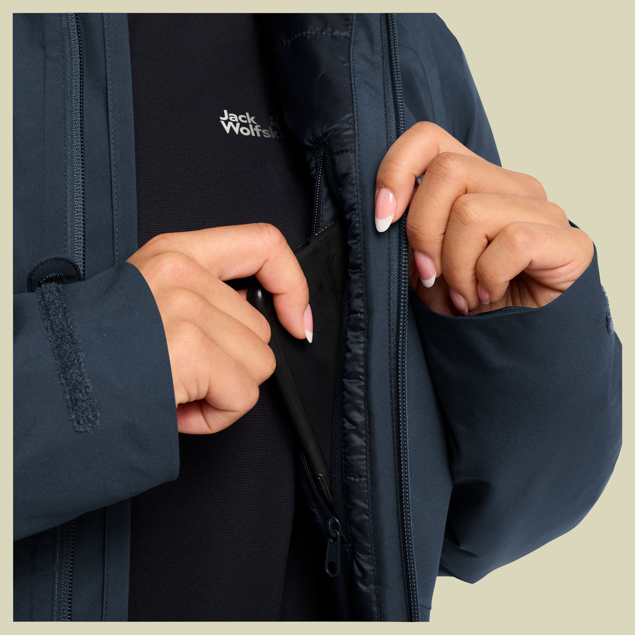 Heidelstein Ins Jacket Women blau XXL - midnight sky