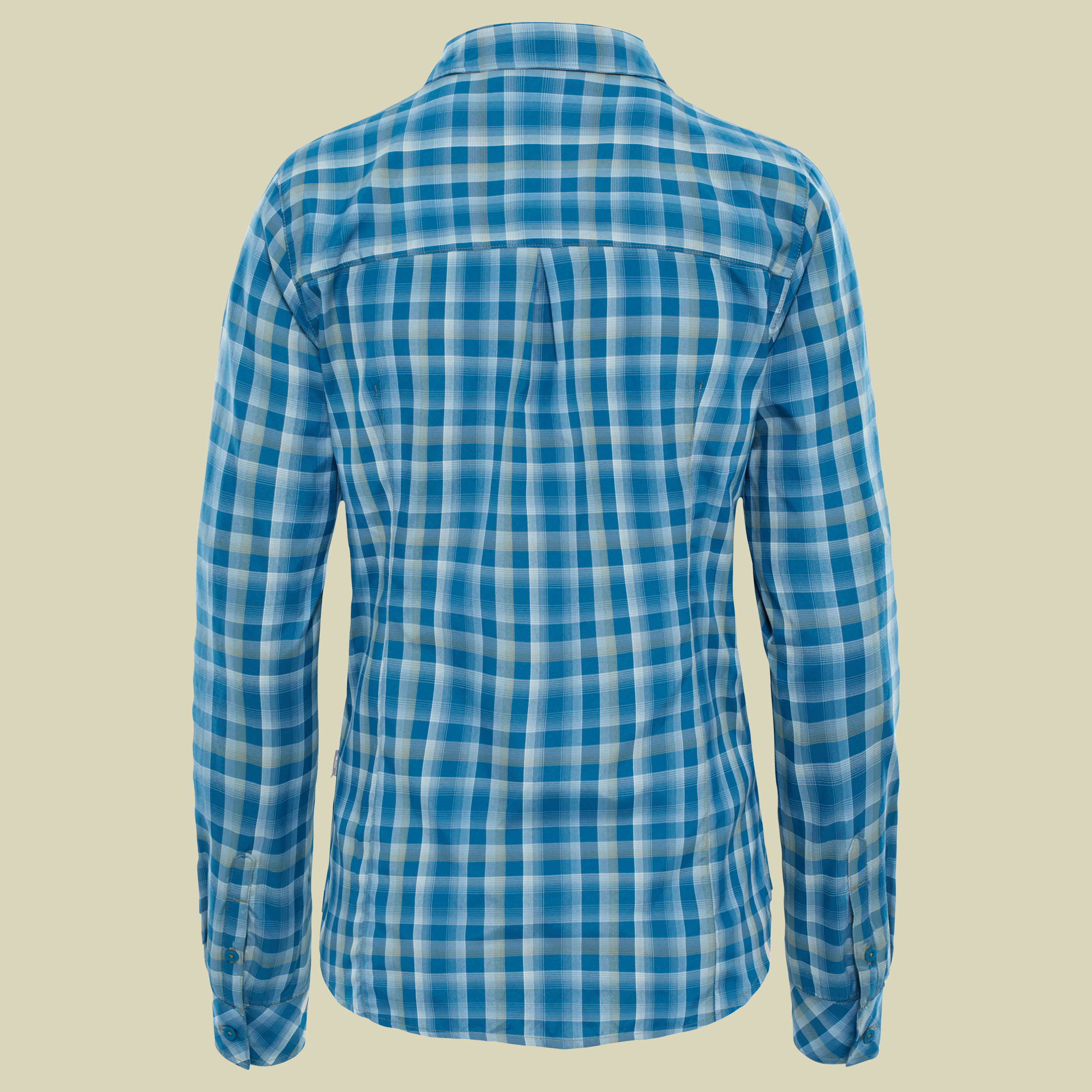 L/S Zion Shirt Women Größe XS Farbe blue coral plaid