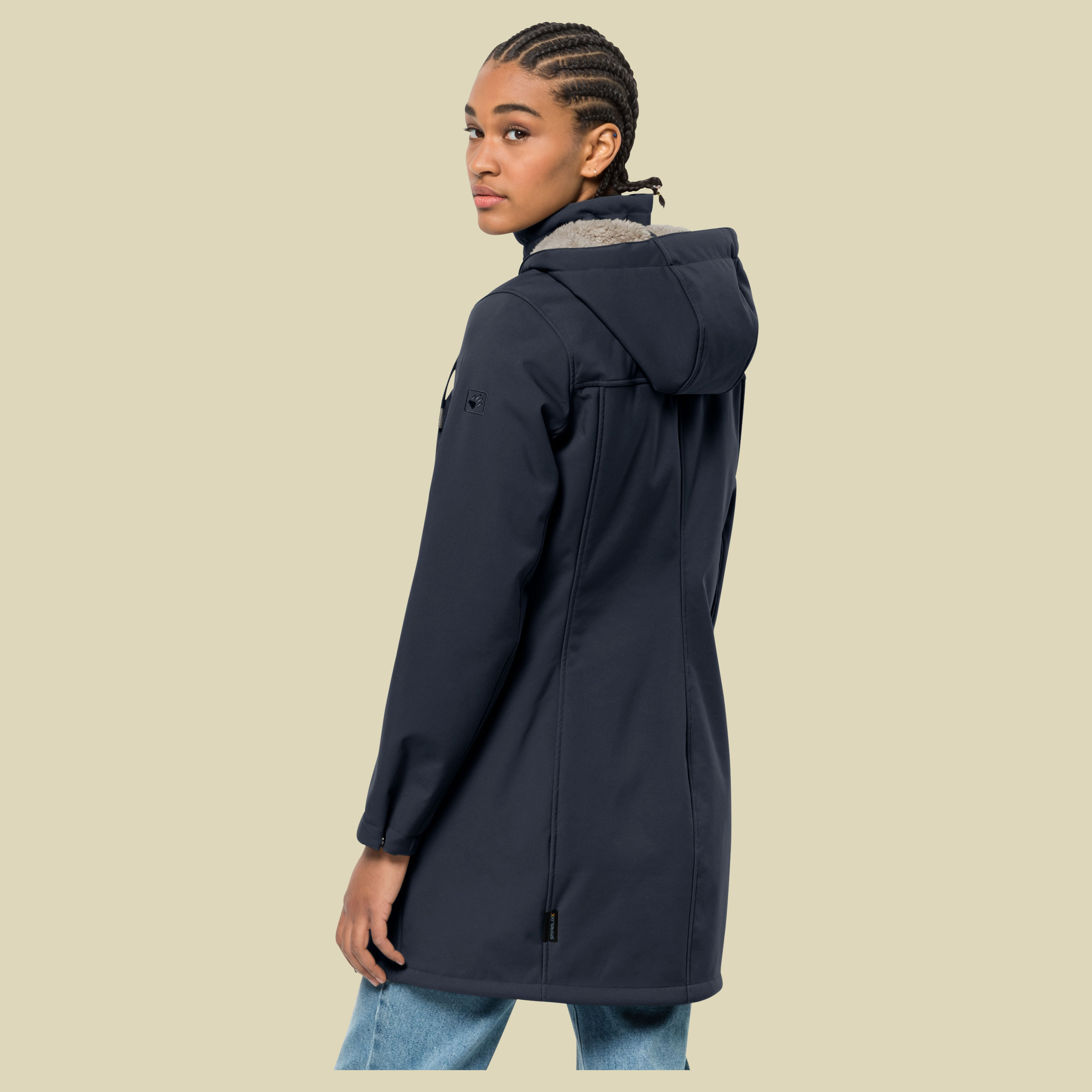 Windy Valley Coat Women Größe XL Farbe night blue