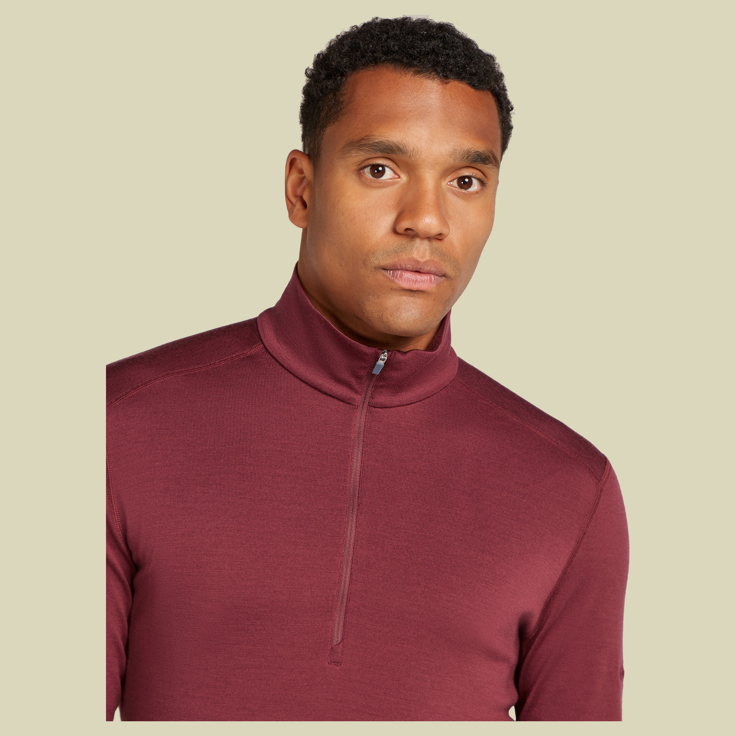 Tech LS Half Zip 260 Men braun XL - port