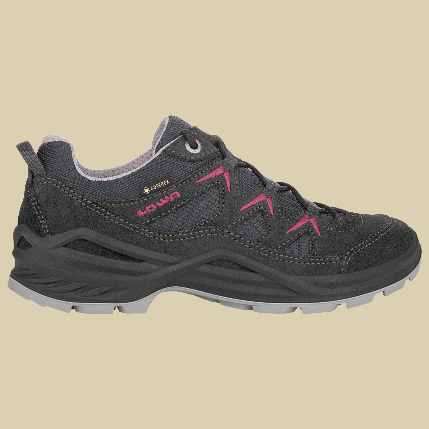 Sirkos Evo GTX Lo Women Größe UK 6 Farbe anthrazit/beere