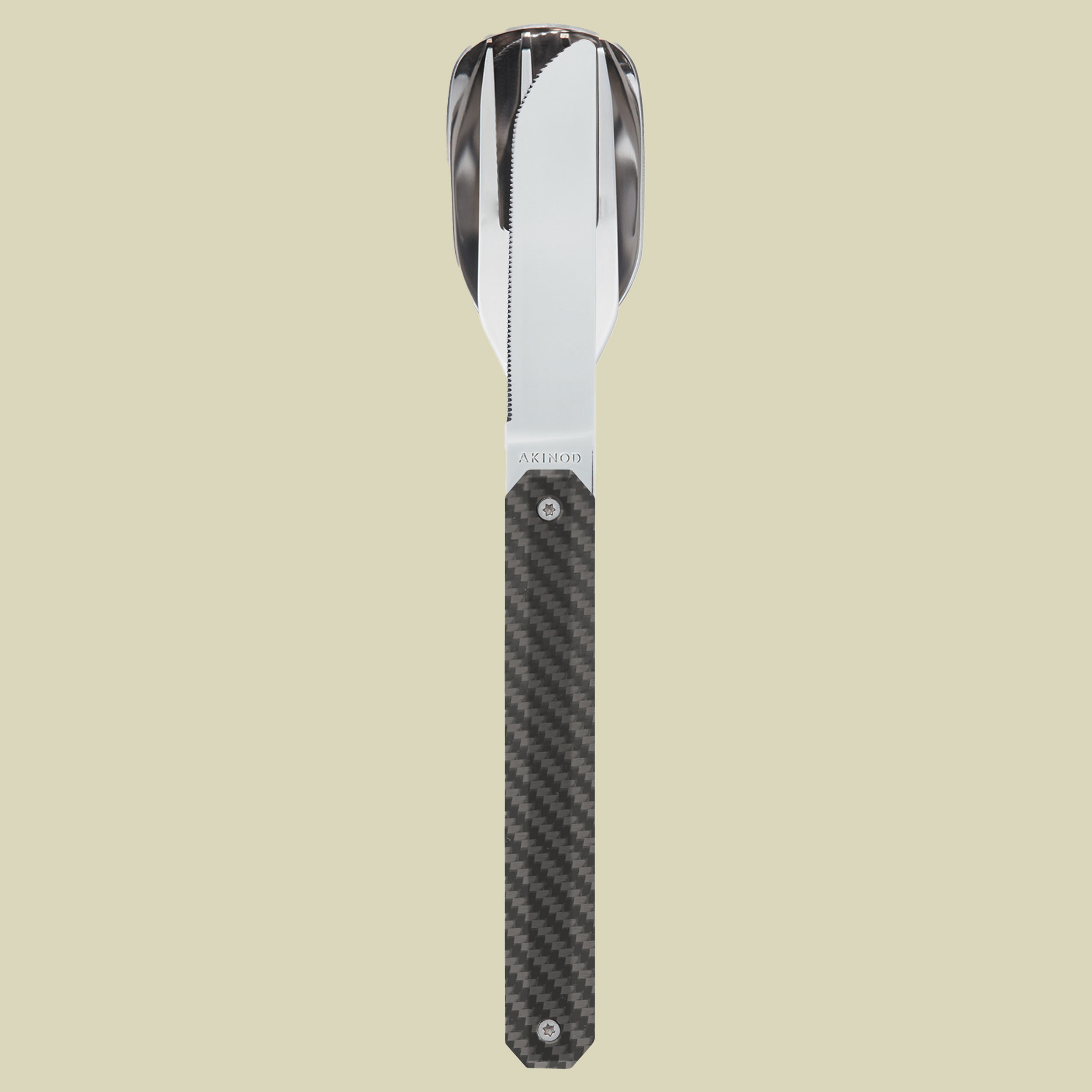 Feststehendes Besteck 12H34 Edelstahl one size grau1 - Kohlefaser