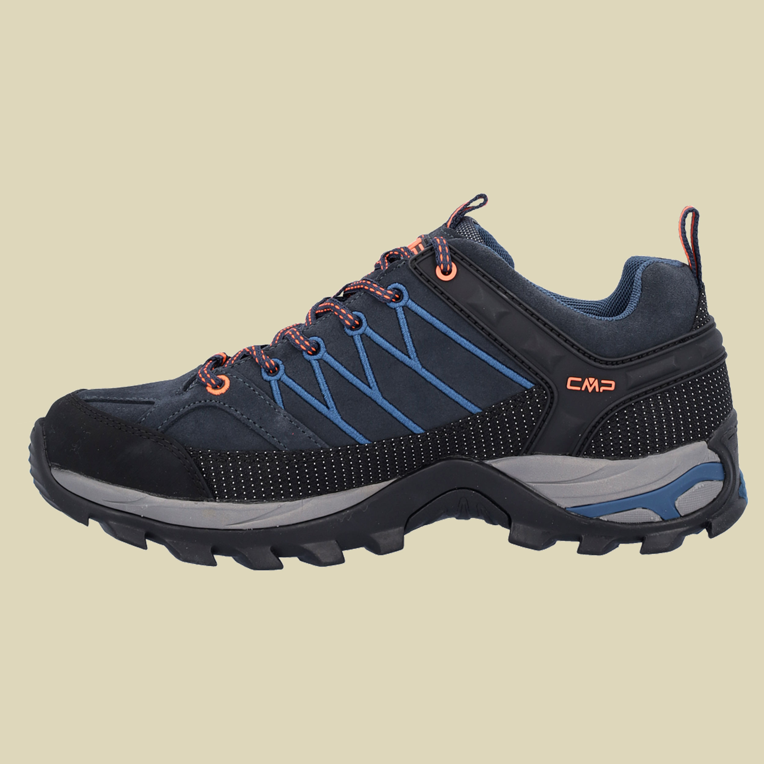 Rigel Low Trekking Shoes WP Men Größe 47 Farbe 27NM b.blue-flash orange