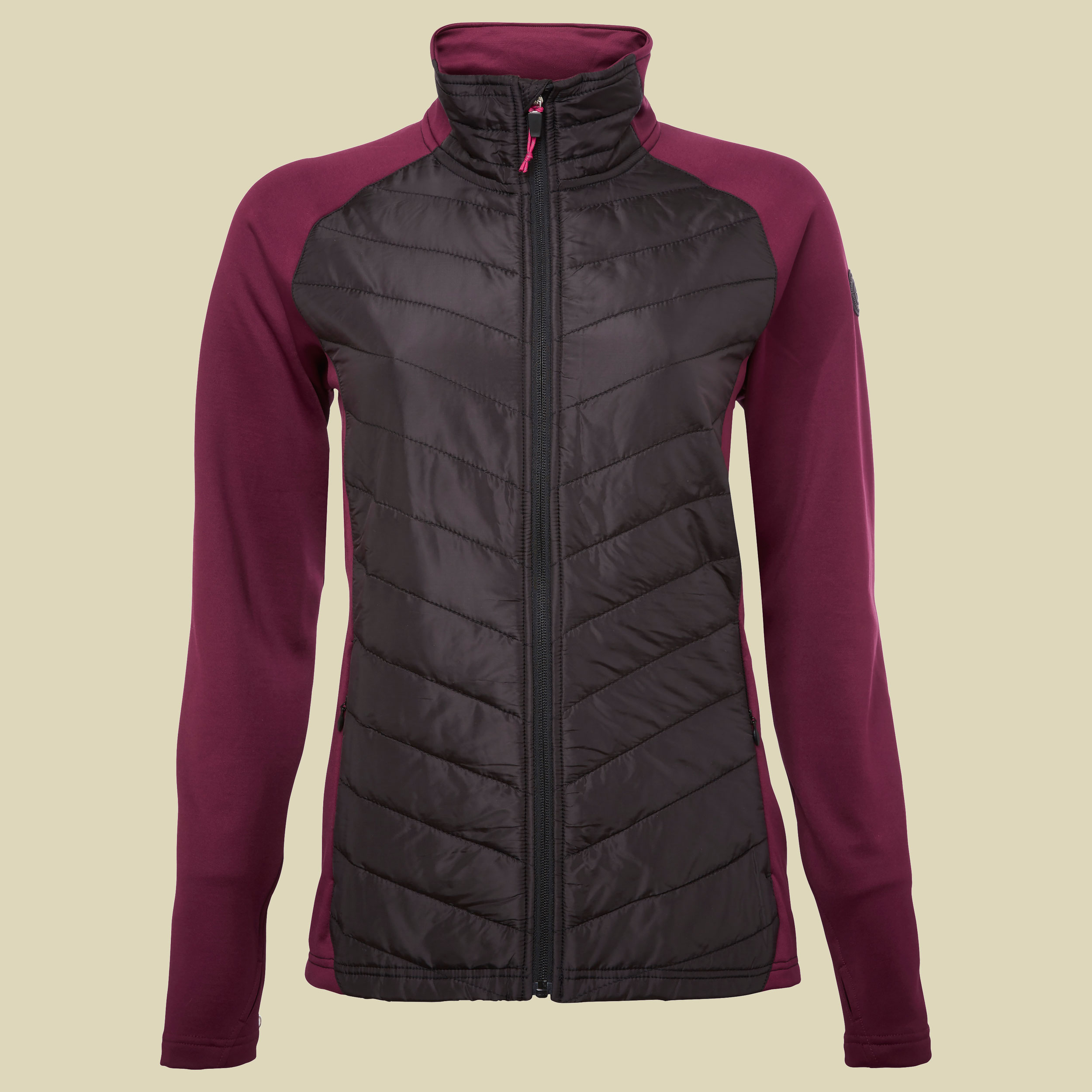Bungy Hybridjacke Damen  Größe S Farbe dunkelburgund