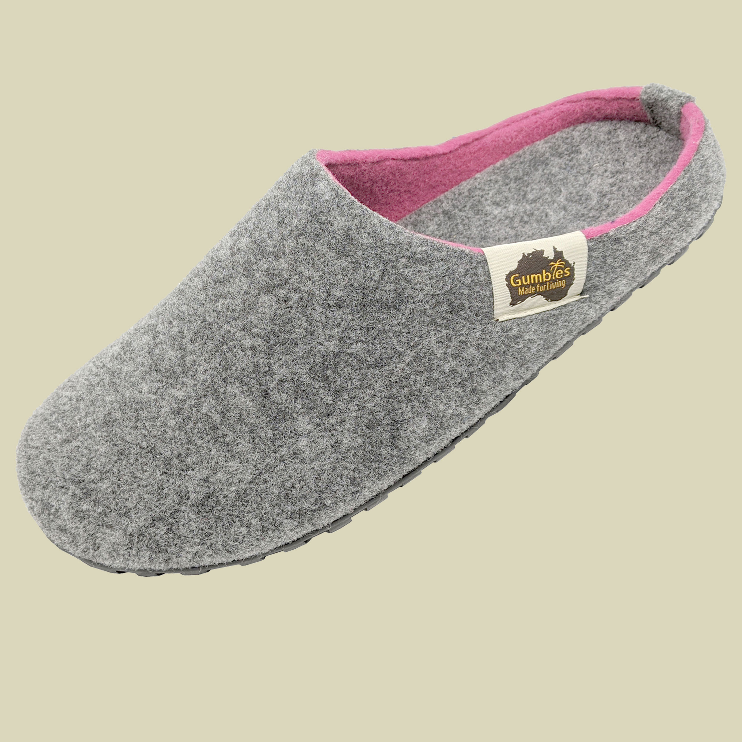 Outback Slipper Women Größe 41 Farbe grey/pink