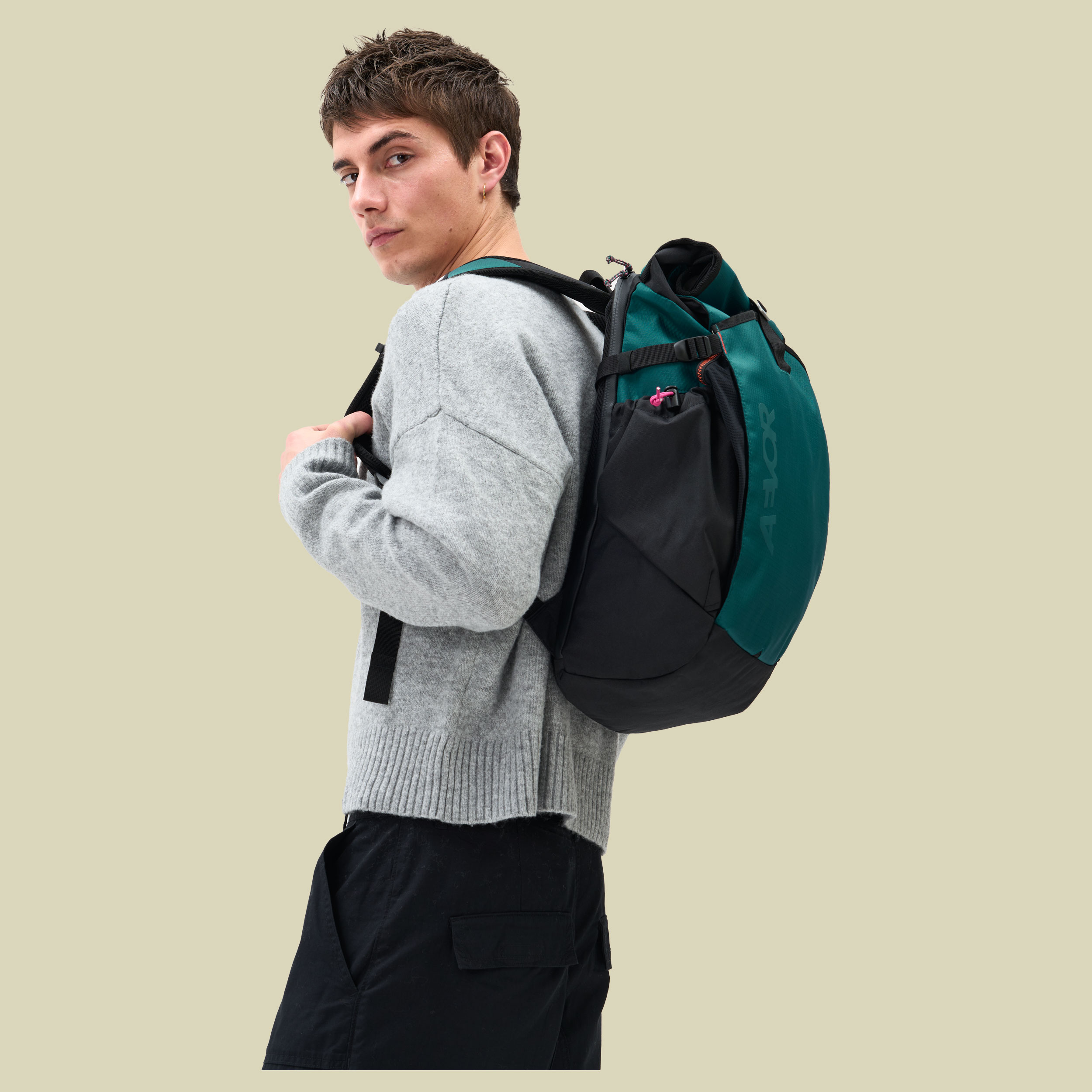 Roll Pack 20-28L grün - evergreen