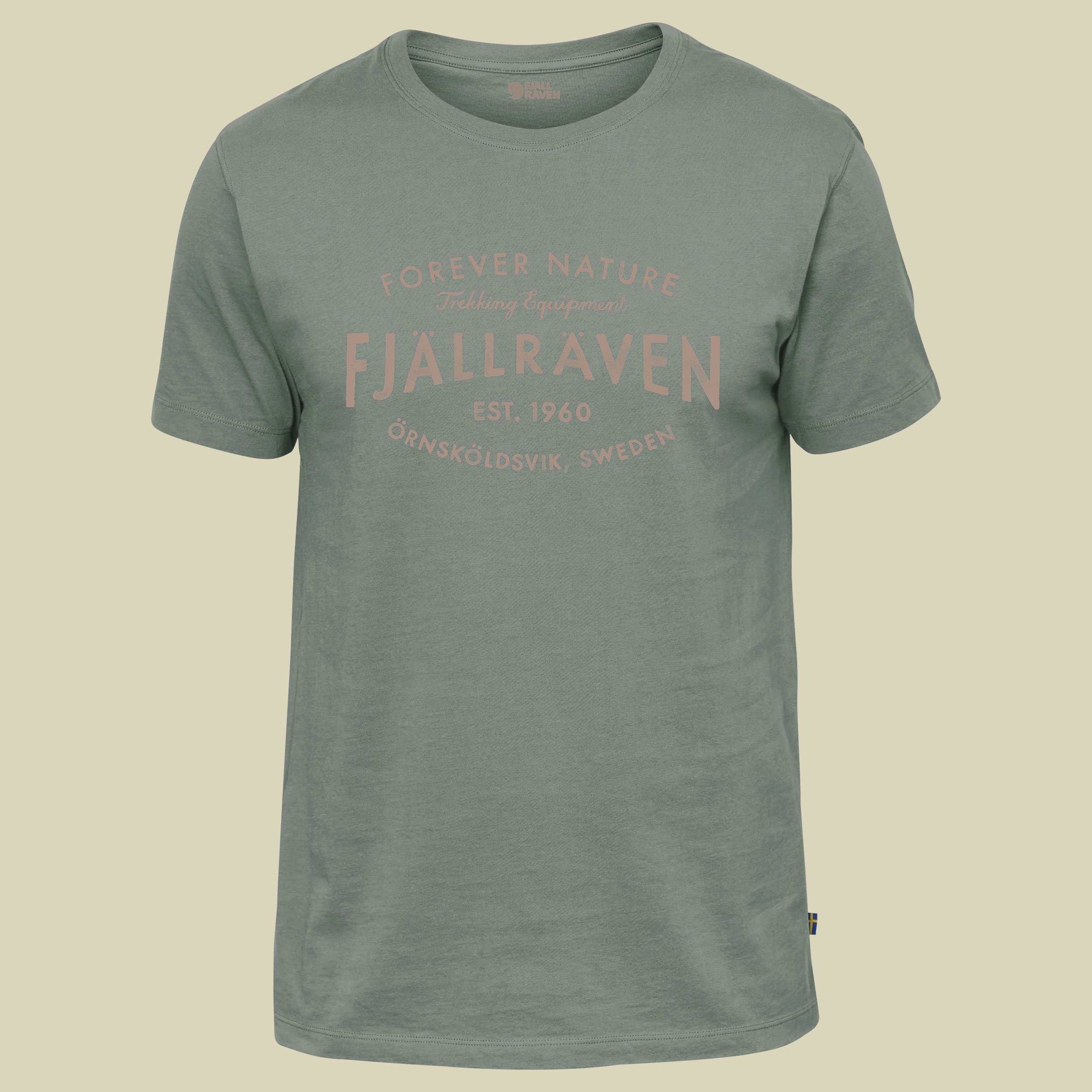 Fjällräven Est. 1960 T-Shirt Men Größe S Farbe sage green