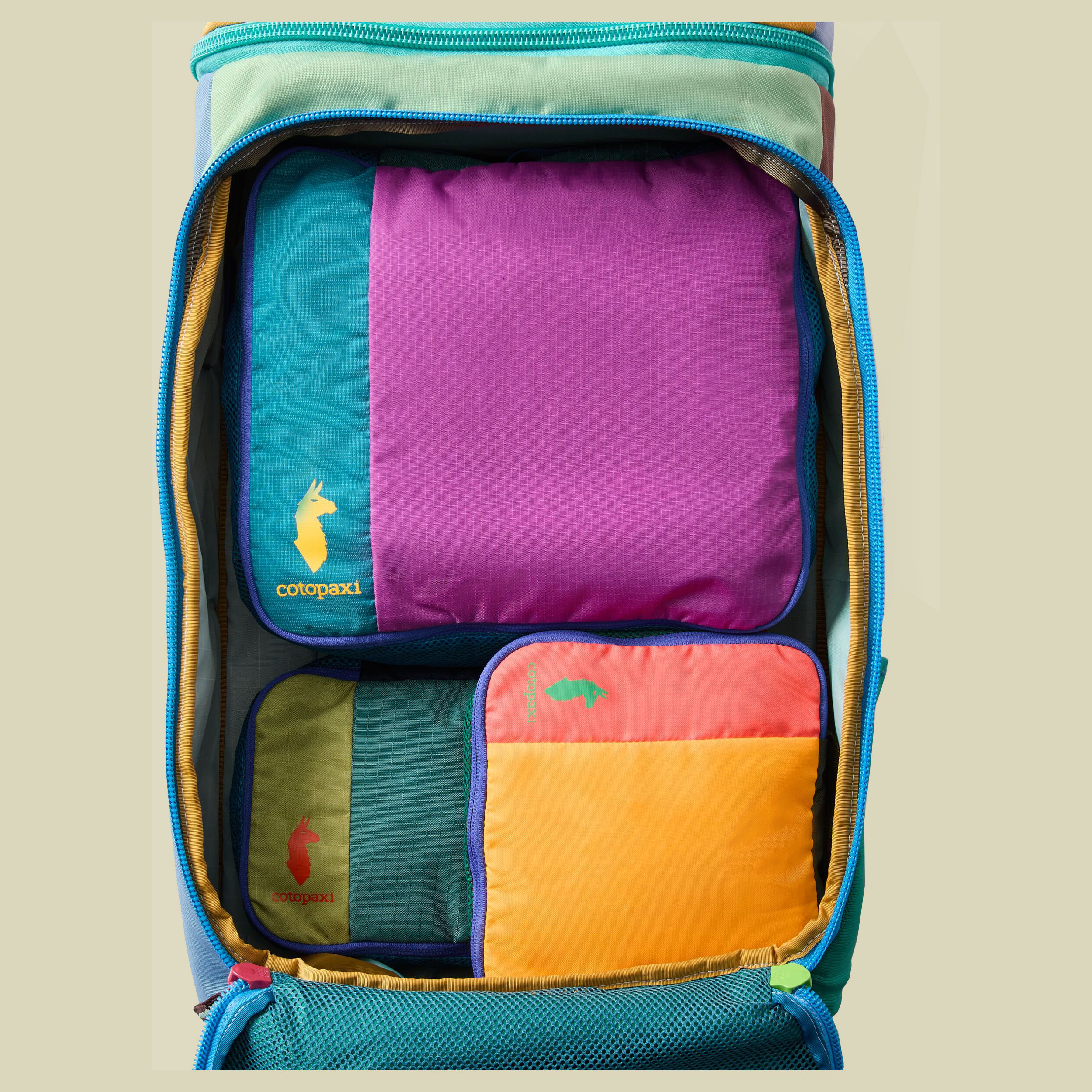 Cubo Packing Travel Bundle mehrfarbig - Del Dia