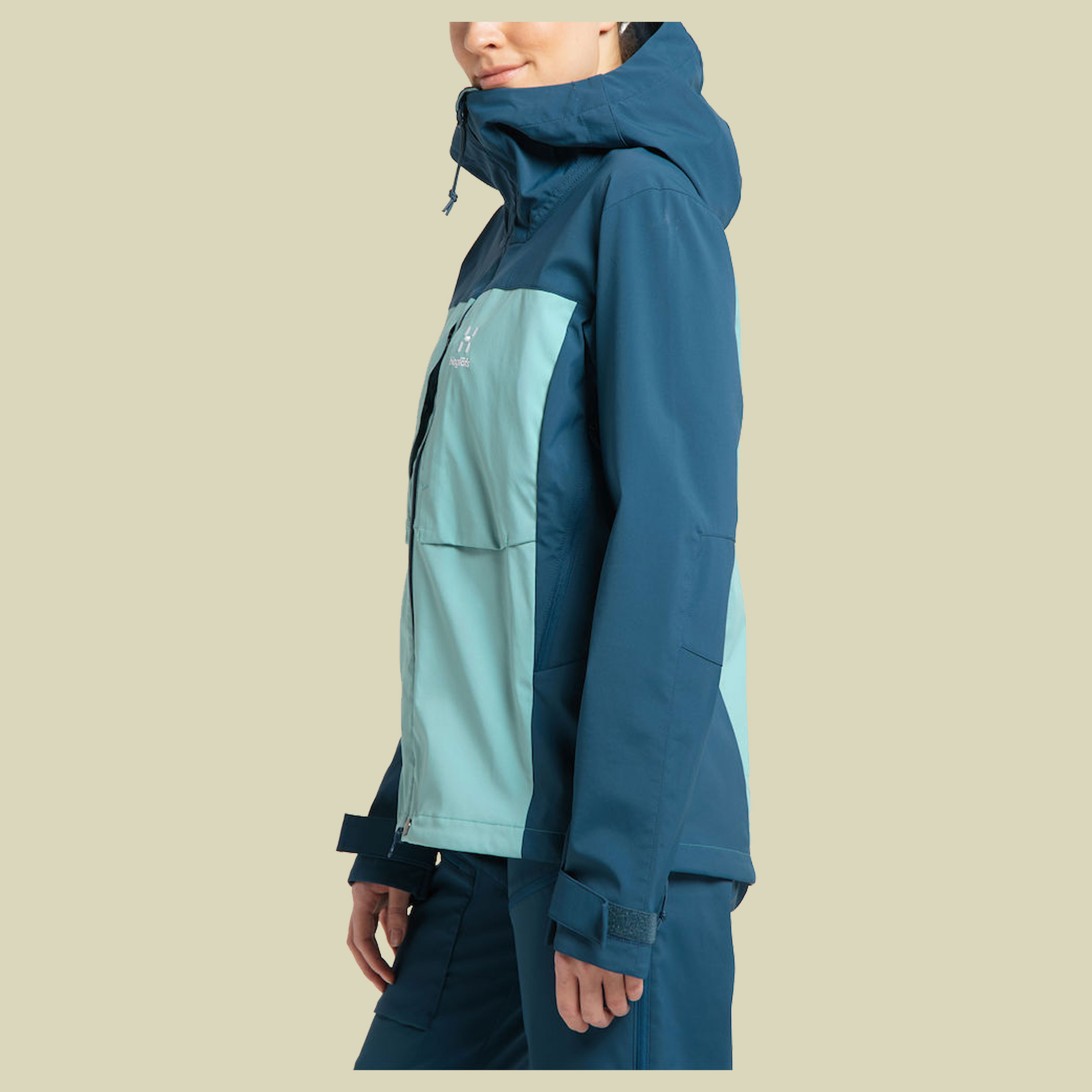 Touring Infinium Jacket Women Größe XL Farbe frost blue/dark ocean