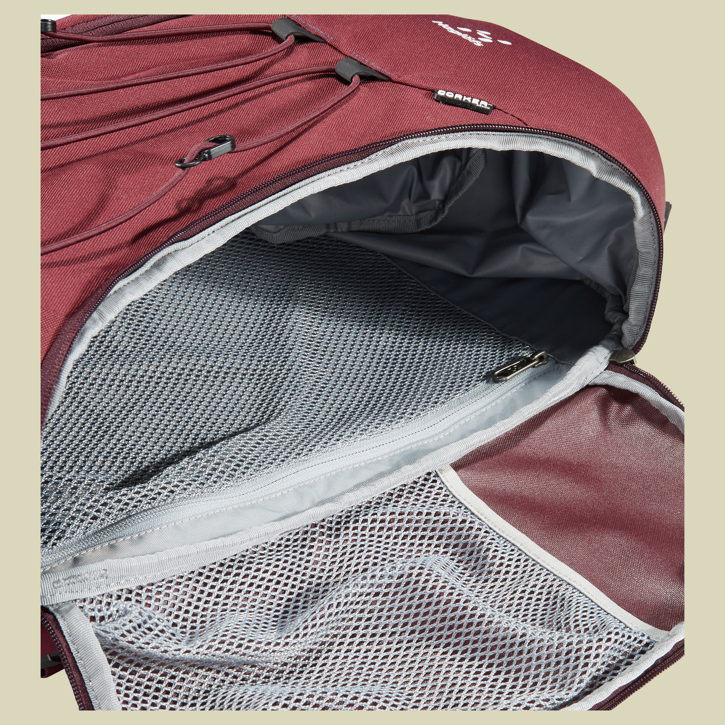 Corker Medium Volumen 18 Farbe aubergine
