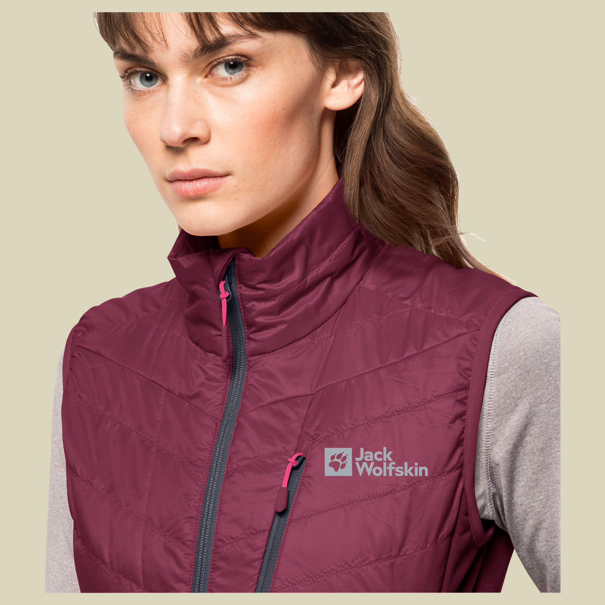 Routeburn Pro Ins Vest Women Größe M  Farbe sangria red