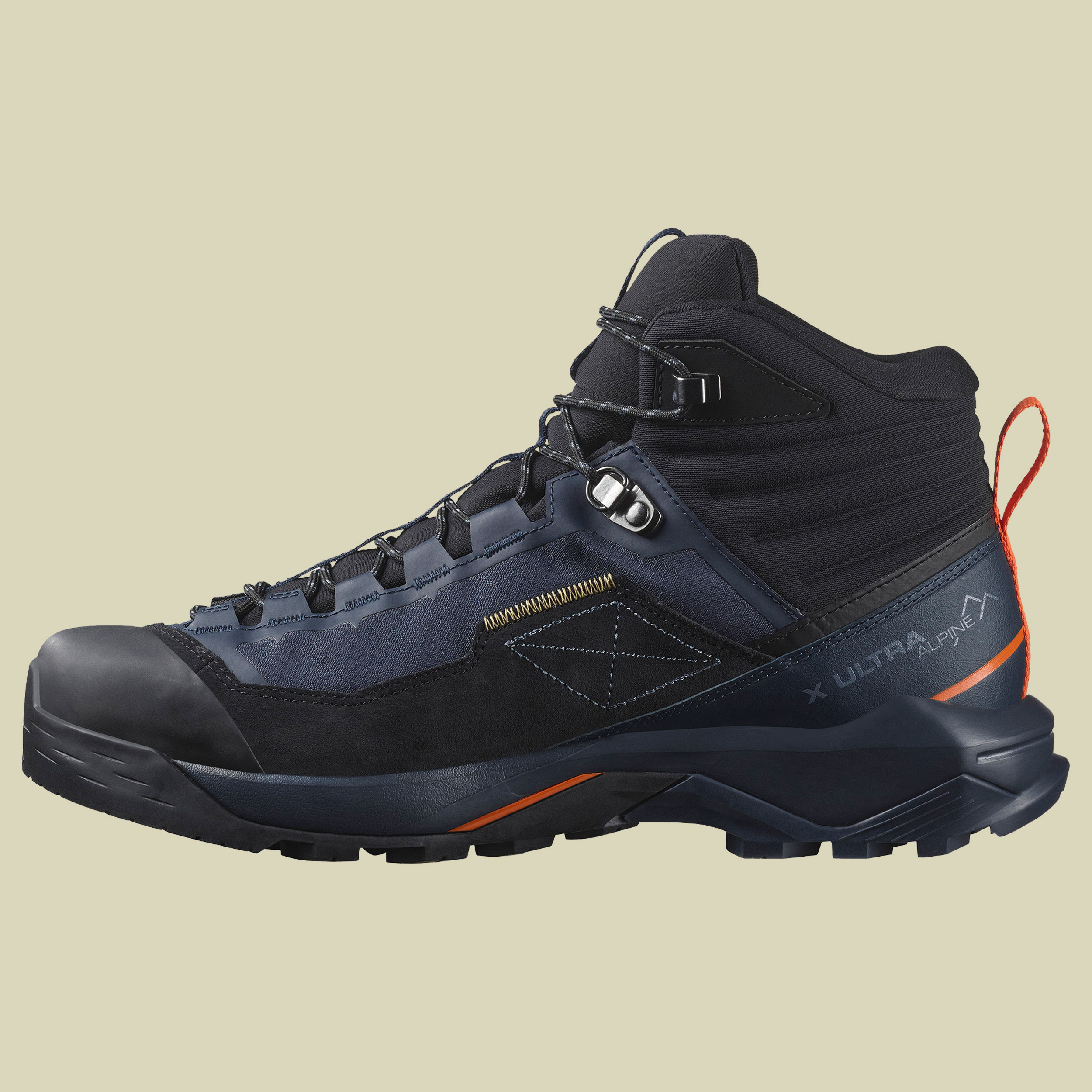 X Ultra Alpine Mid GTX Men UK 10,5 mehrfarbig - Farbe blue nights_black_red orange