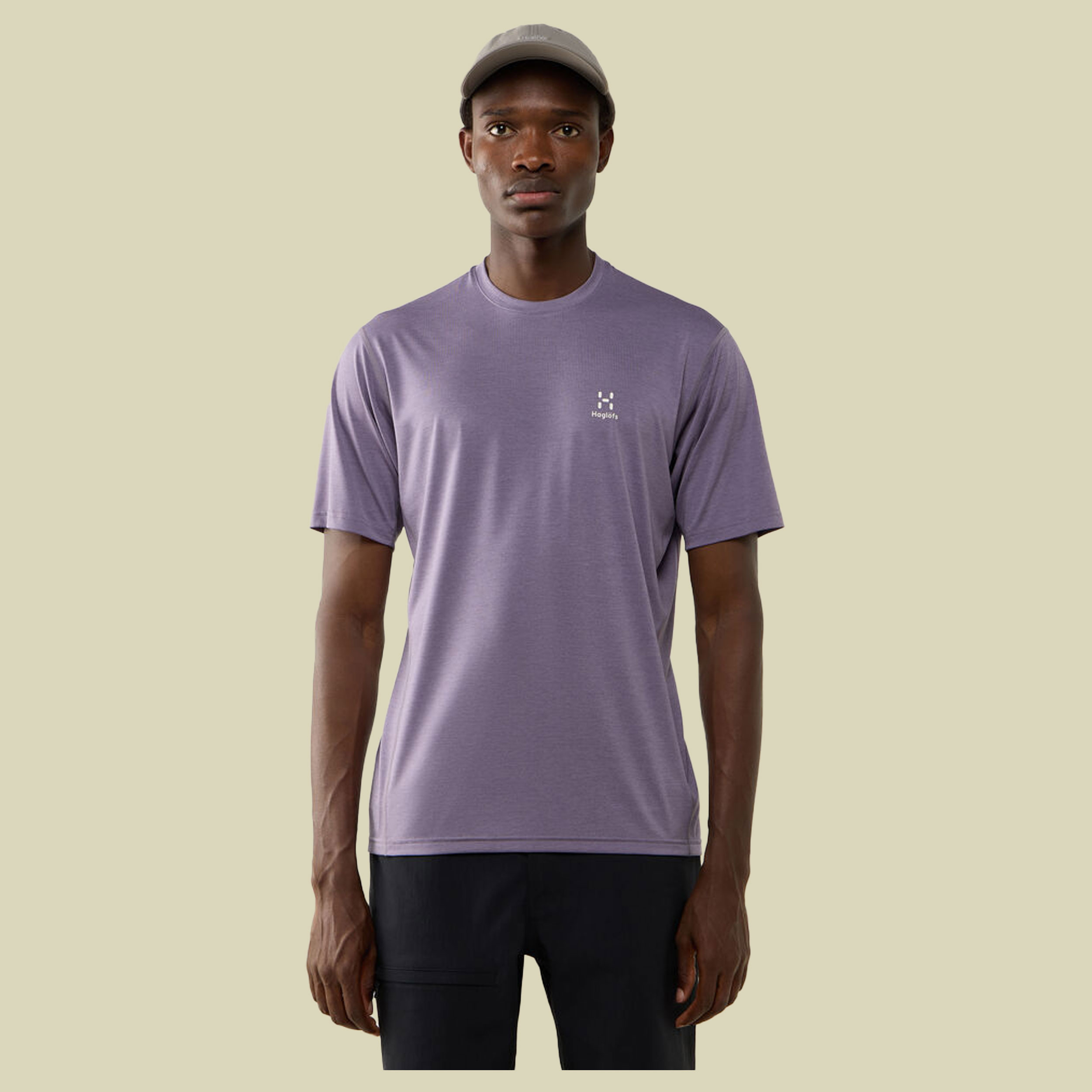 Ridge Tee Men lila XL - purple fog