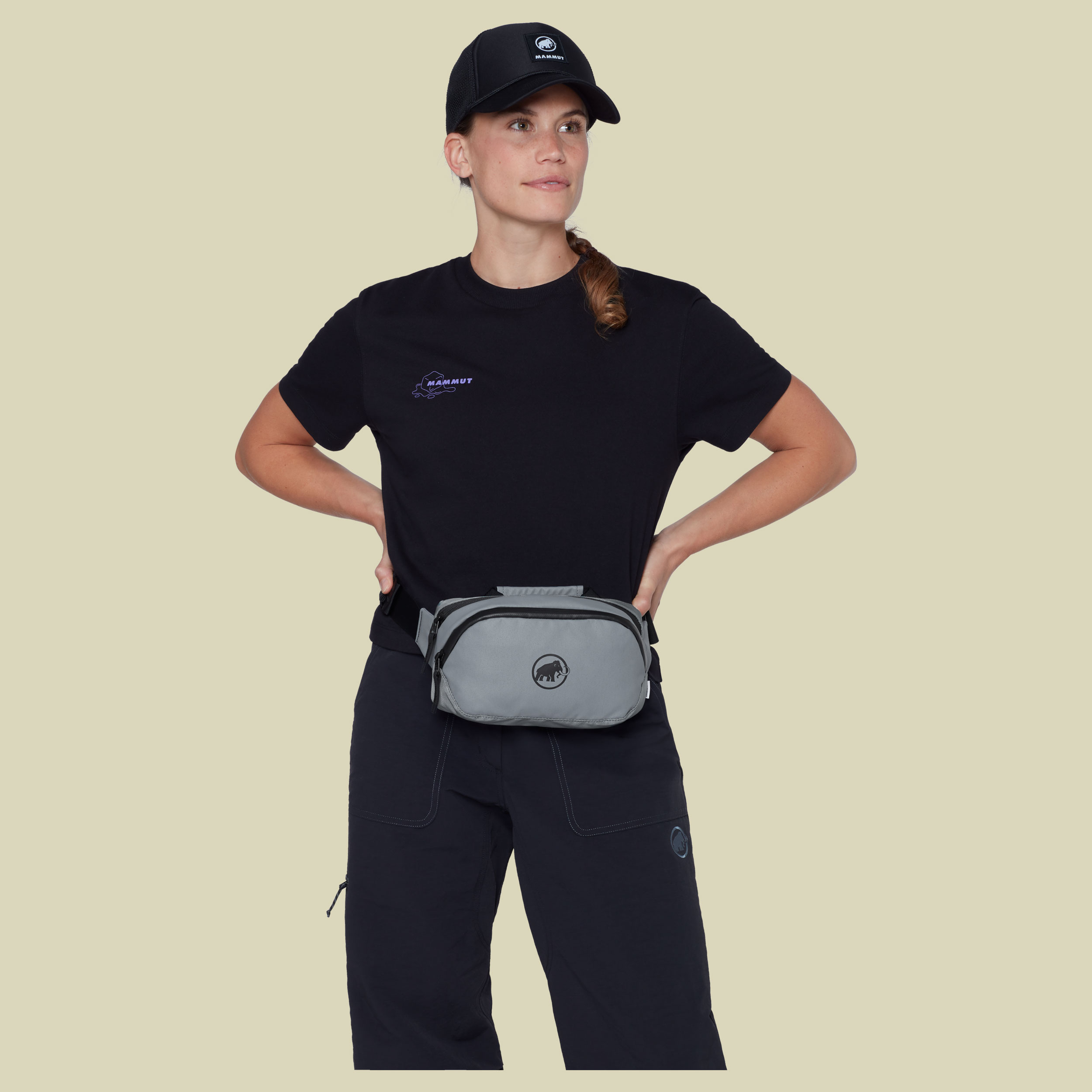 Seon Waistpack 2 L grau - Farbe strata