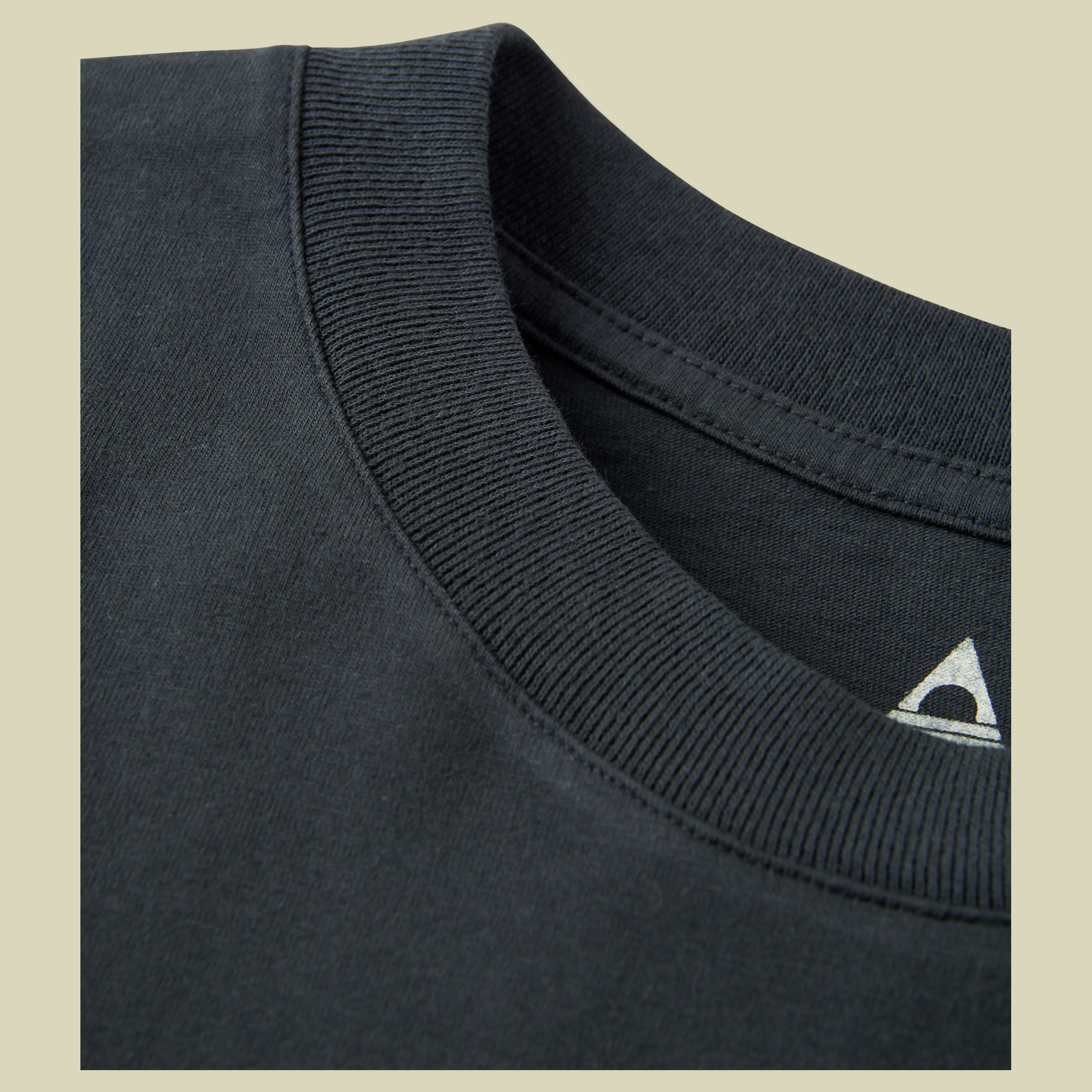 Laidback Recycled Cotton Relaxed Fit T-Shirt Men XL schwarz - black