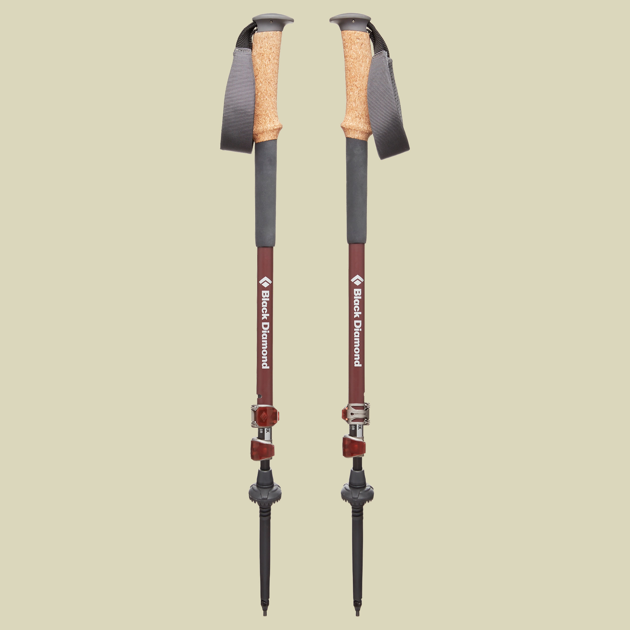 Alpine Carbon Cork Women Länge 63 - 130 cm Farbe rhone