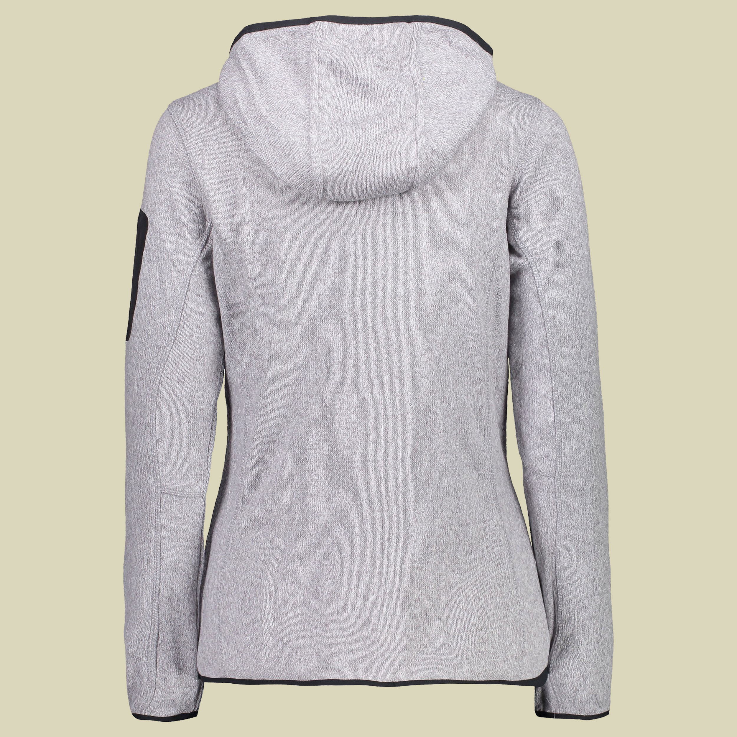 Woman Jacket Fix Hood Light Knitted 39H5496 Größe 46 Farbe 03XC argento-antracite