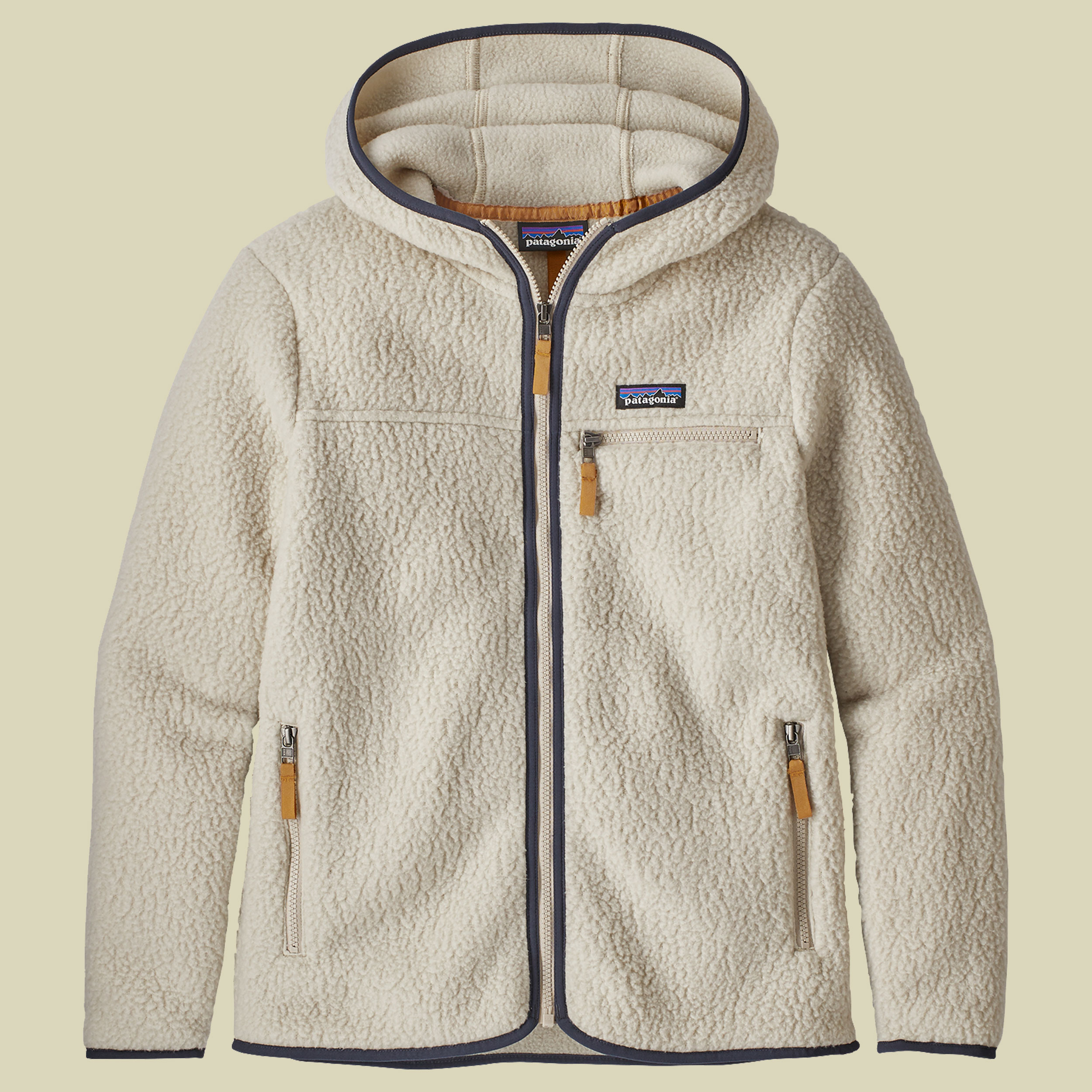 Retro Pile Hoody Women Größe S Farbe pelican