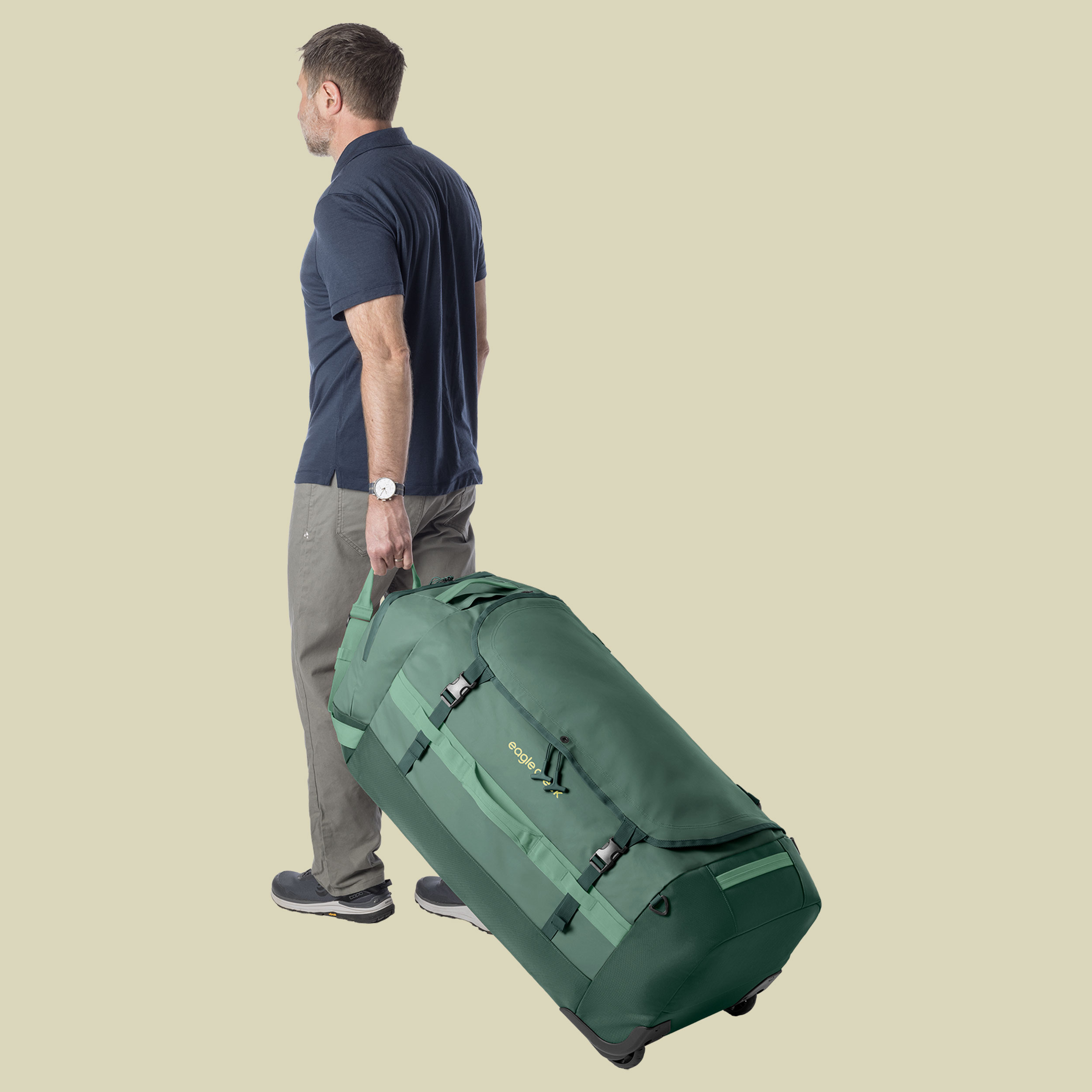 Cargo Hauler Rolling Duffel 130L grün - sycamore green