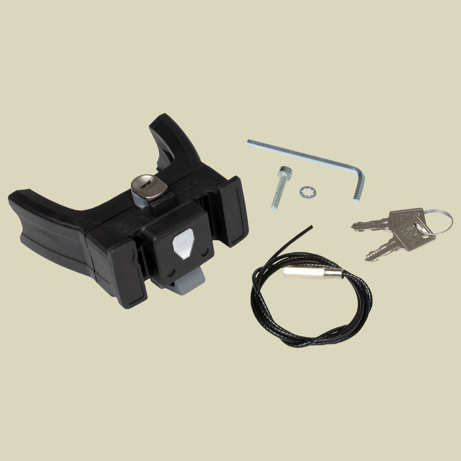 Lenkerhalterung Handlebar Mounting-Set E-Bike with Lock