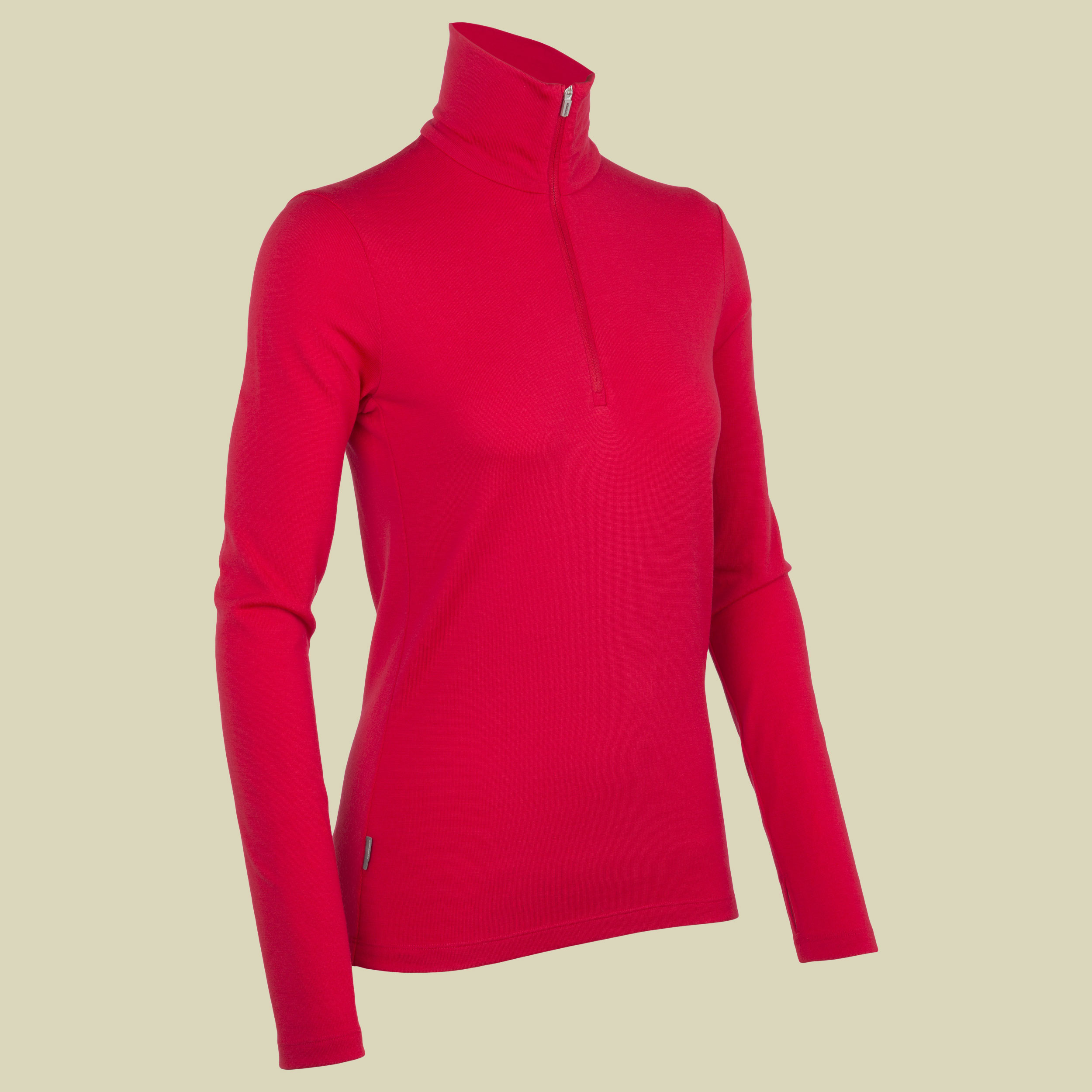 Tech Top LS Half Zip Women  Größe XS Farbe black