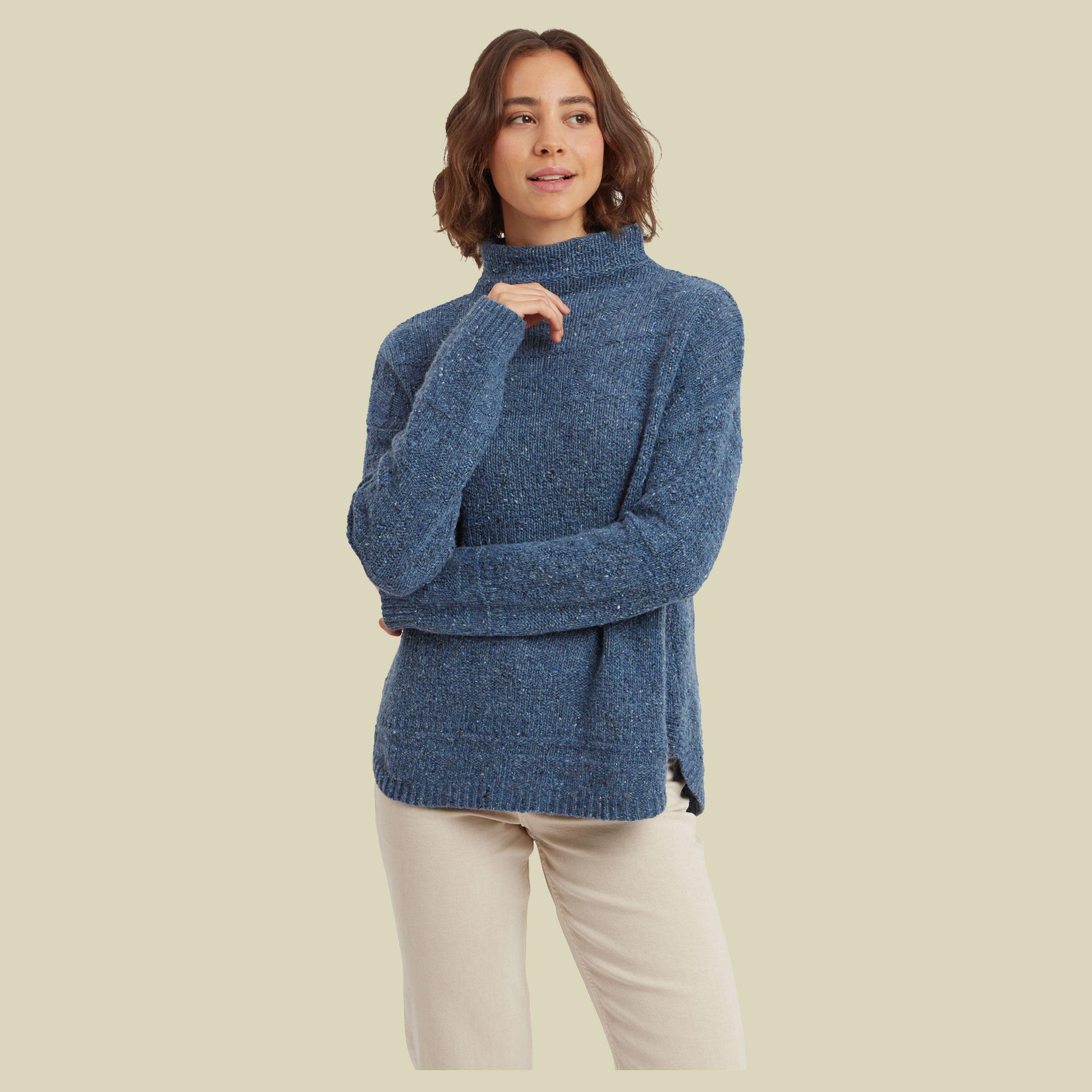 Yuden Pullover Sweater Women blau S - Farbe seaport blue