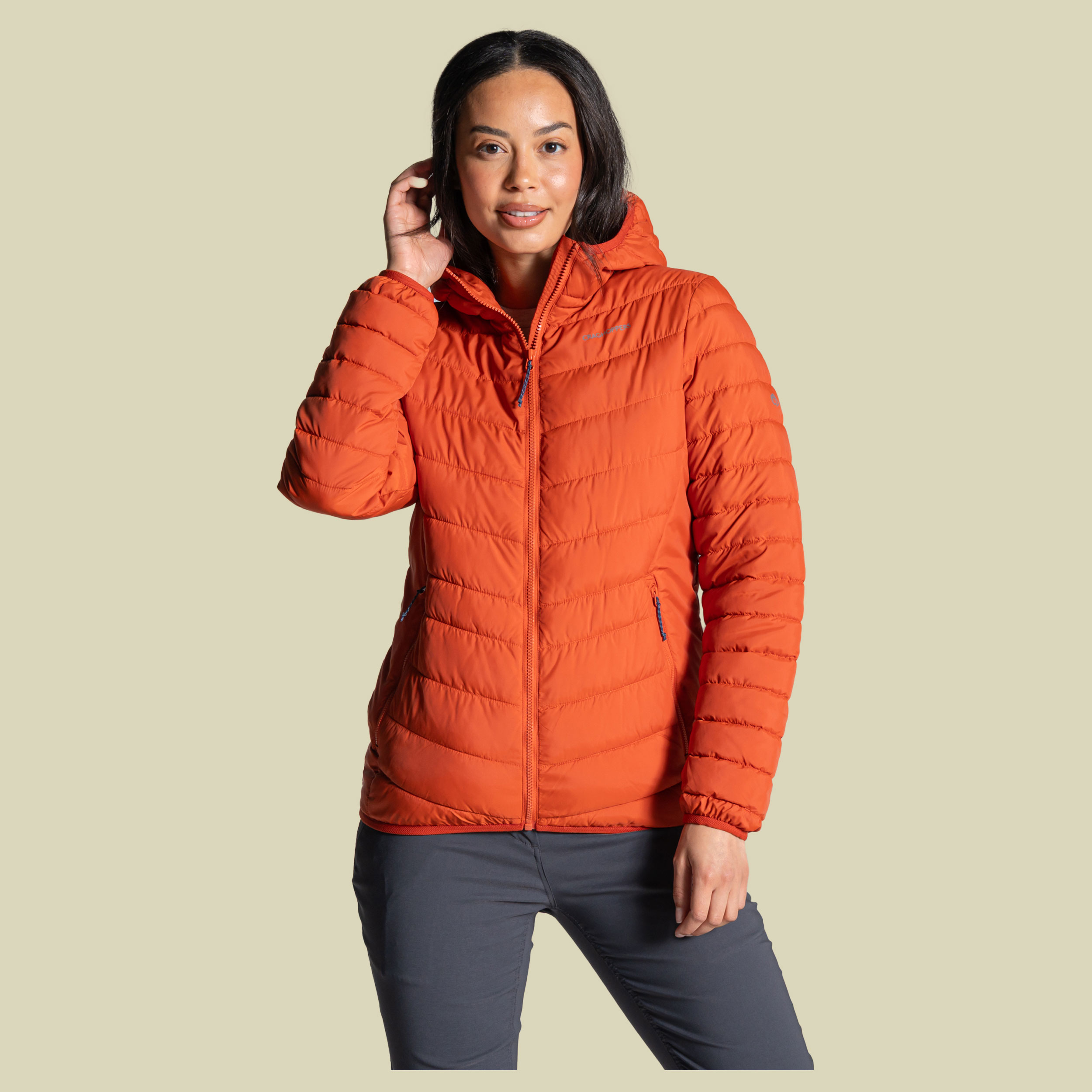 Compresslite IX Hooded Jacket  Women 46 (UK 20) orange - carnelian orange
