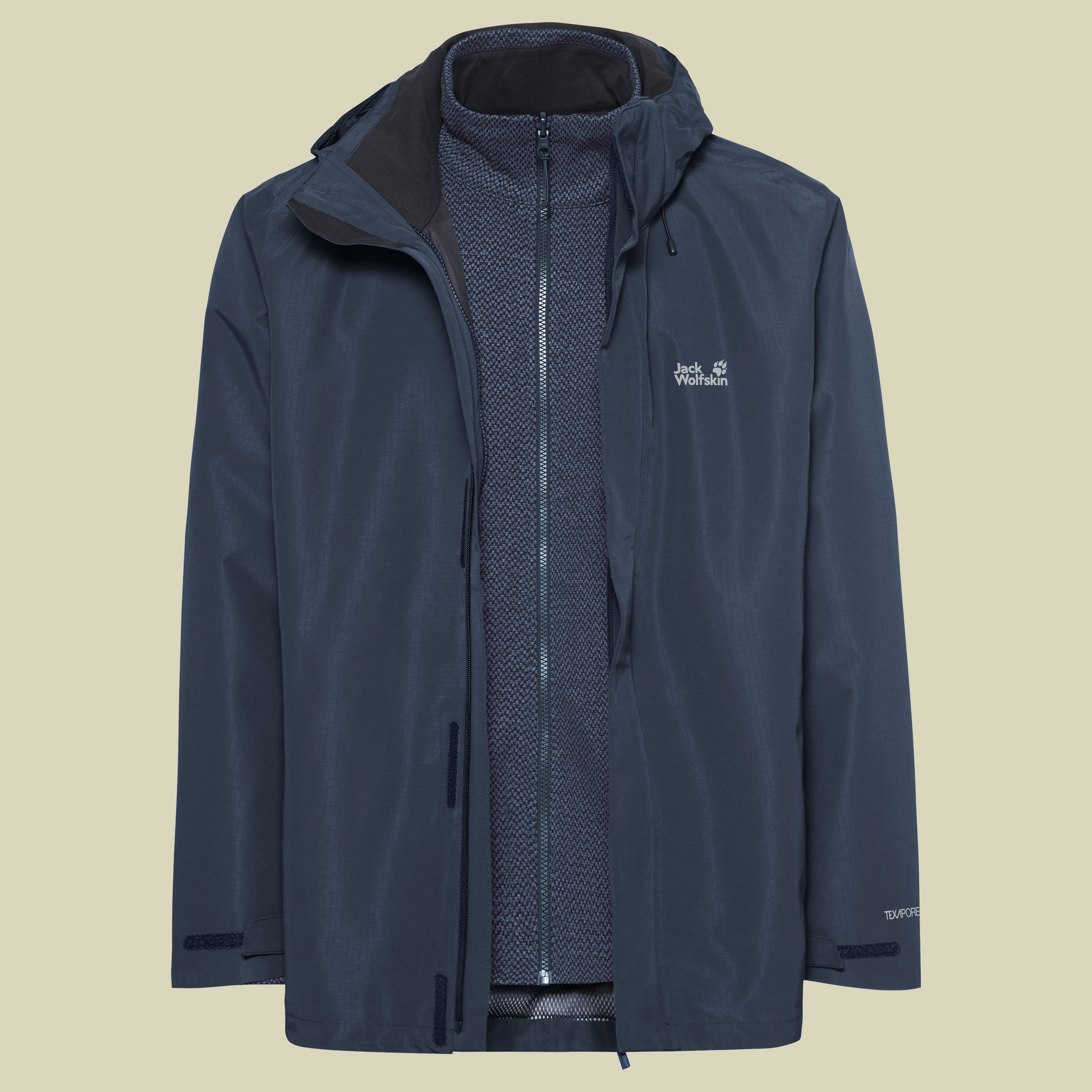 Pinetrail 3in1 Jacket Men XXXL blau - midnight sky