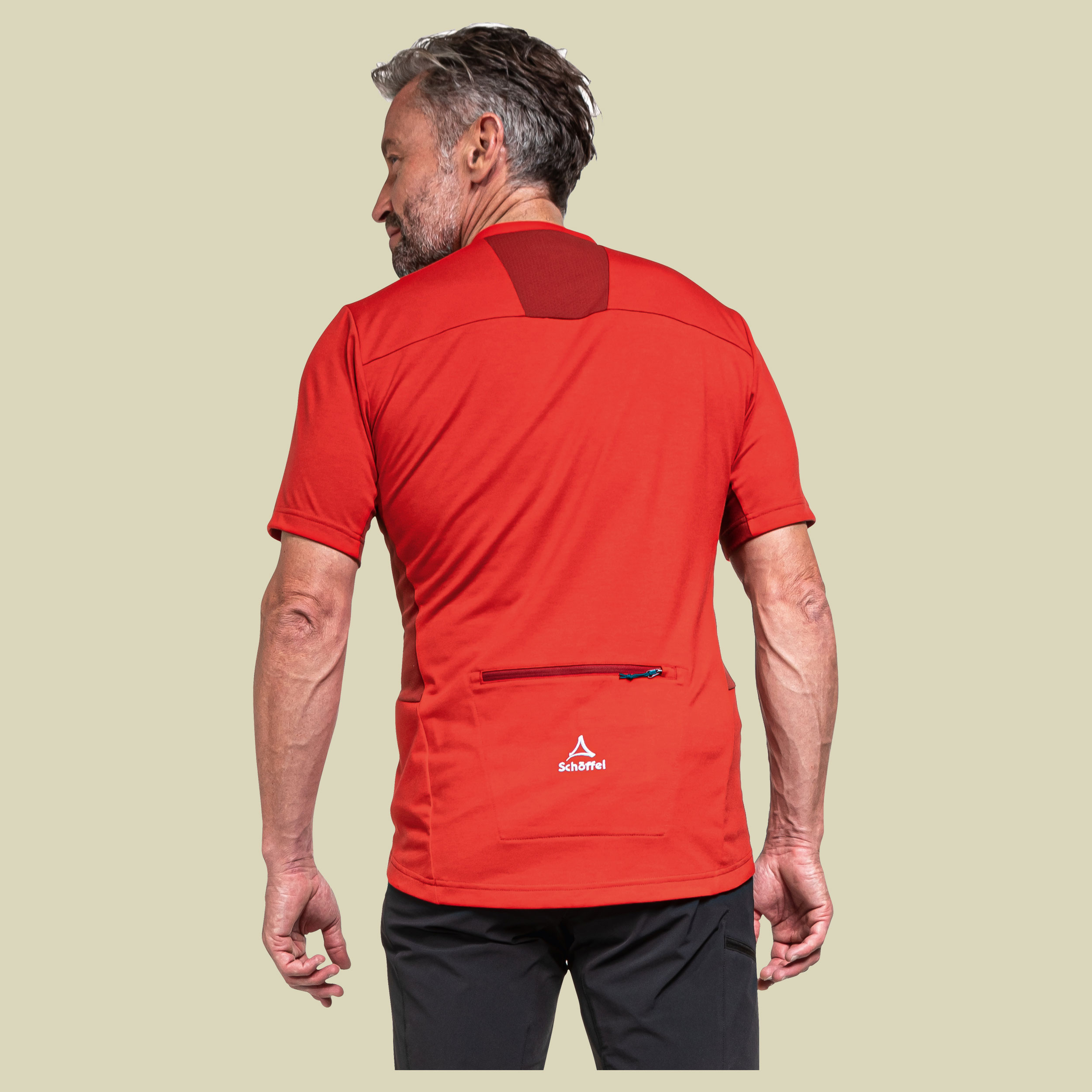 Alpe Adria Shirt Men Größe 52 Farbe goji berry