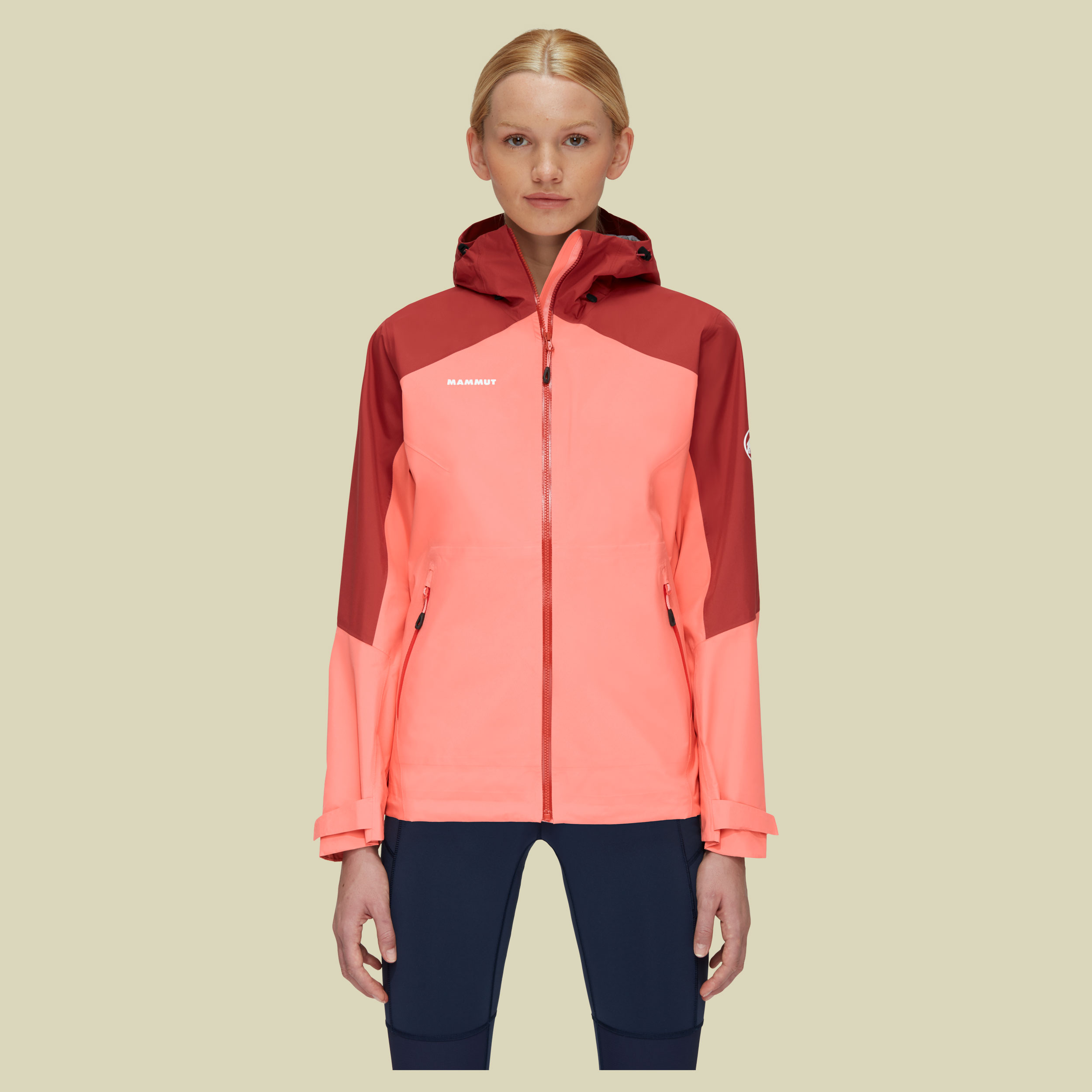 Convey Tour HS Hooded Jacket Women Größe L  Farbe salmon-terracotta