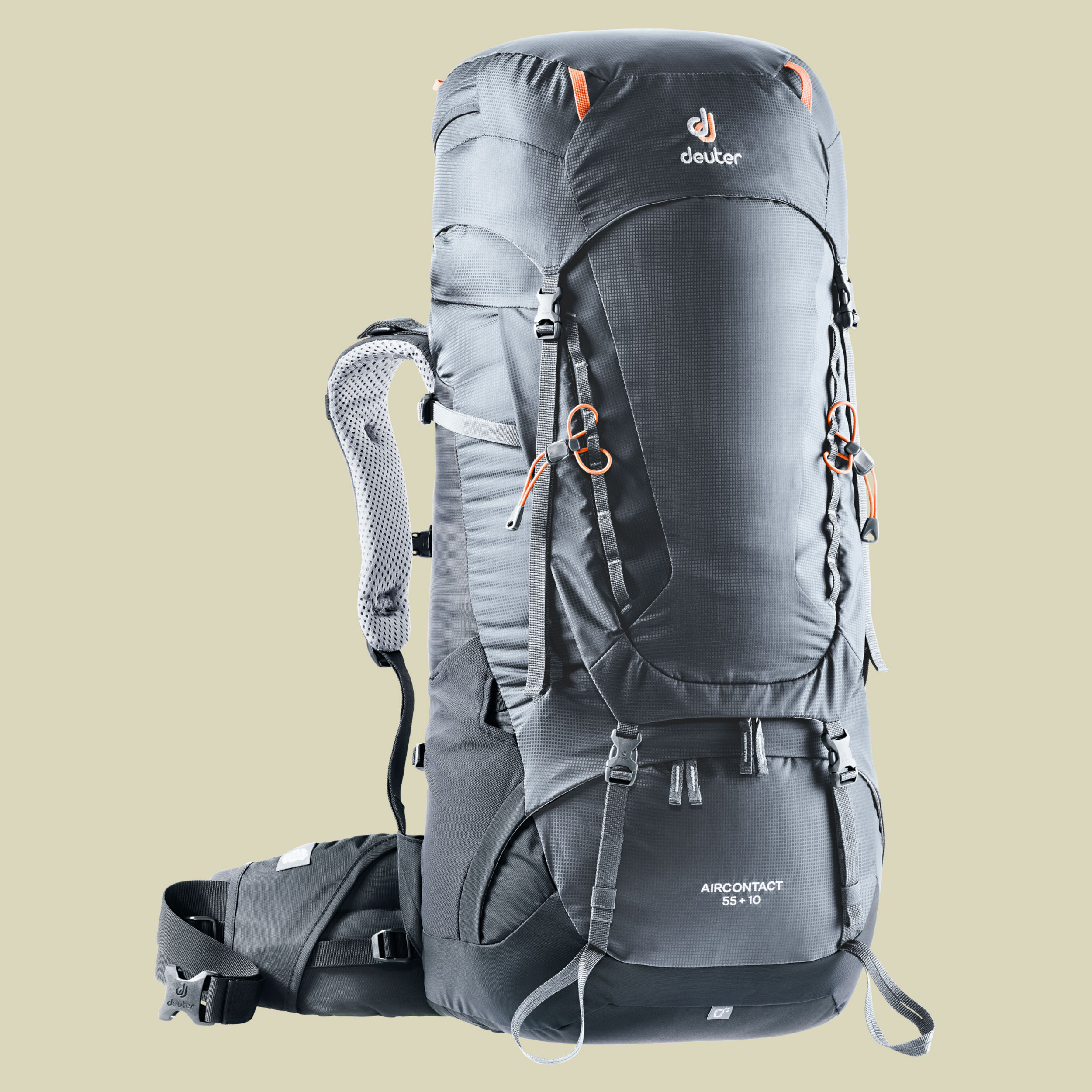 Aircontact 55 + 10 Volumen 55 L + 10 L Farbe graphite-black Aircontact 55 + 10 Volumen 55 L + 10 L Farbe graphite-black