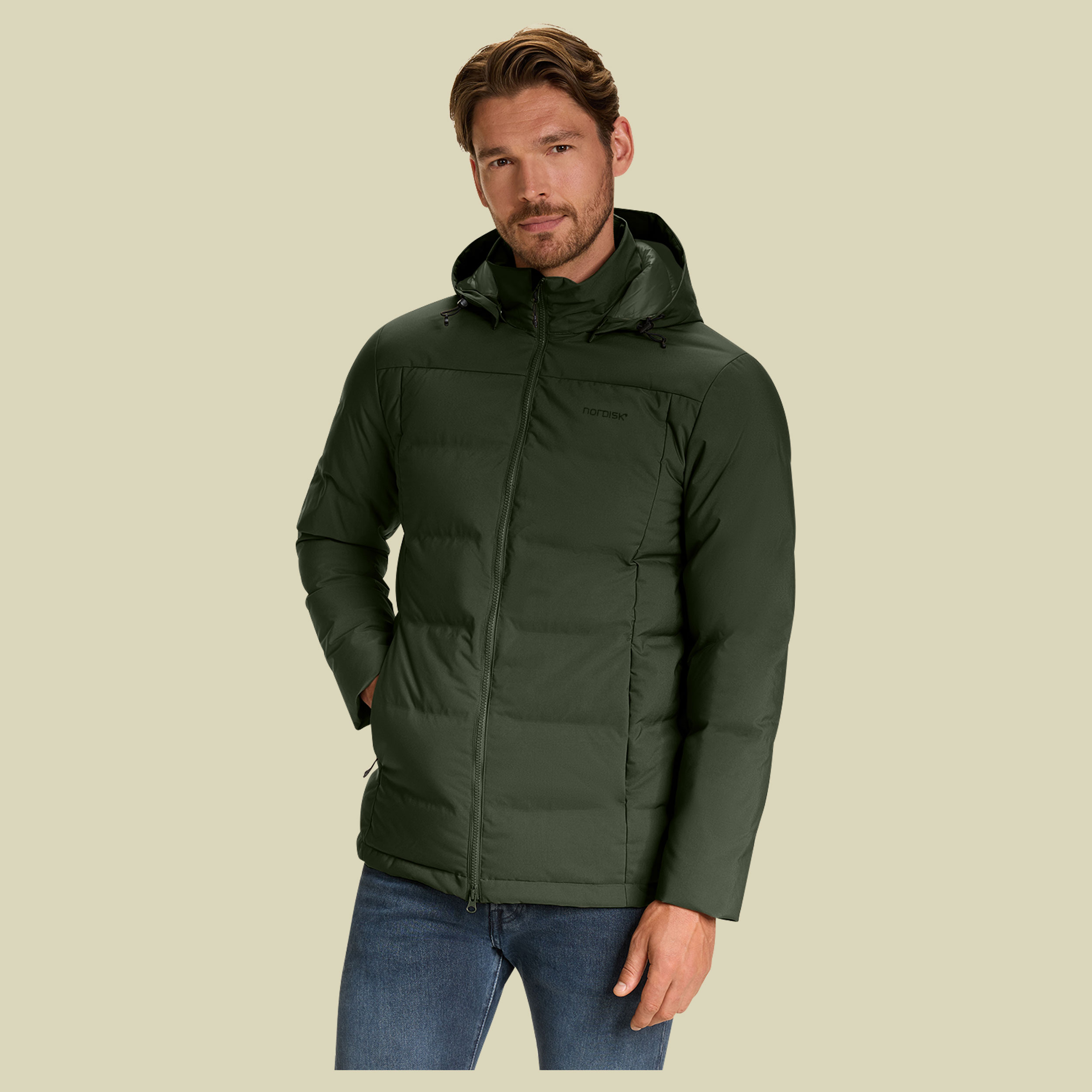 Akkarvik Bonded Down Jacket Men grün XL - kombu green