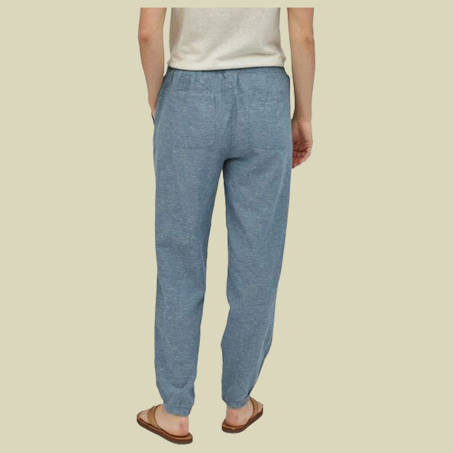 Island Hemp Beach Pants Women Größe L  Farbe goshawk dobby:pigeon blue