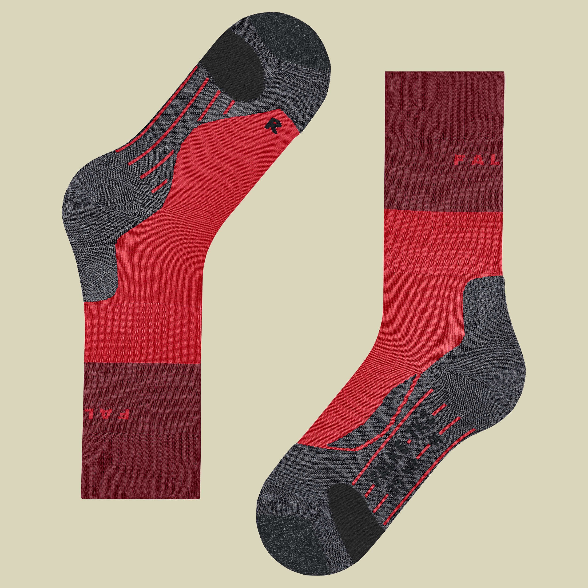 TK 2 Women rot 41-42 - big red