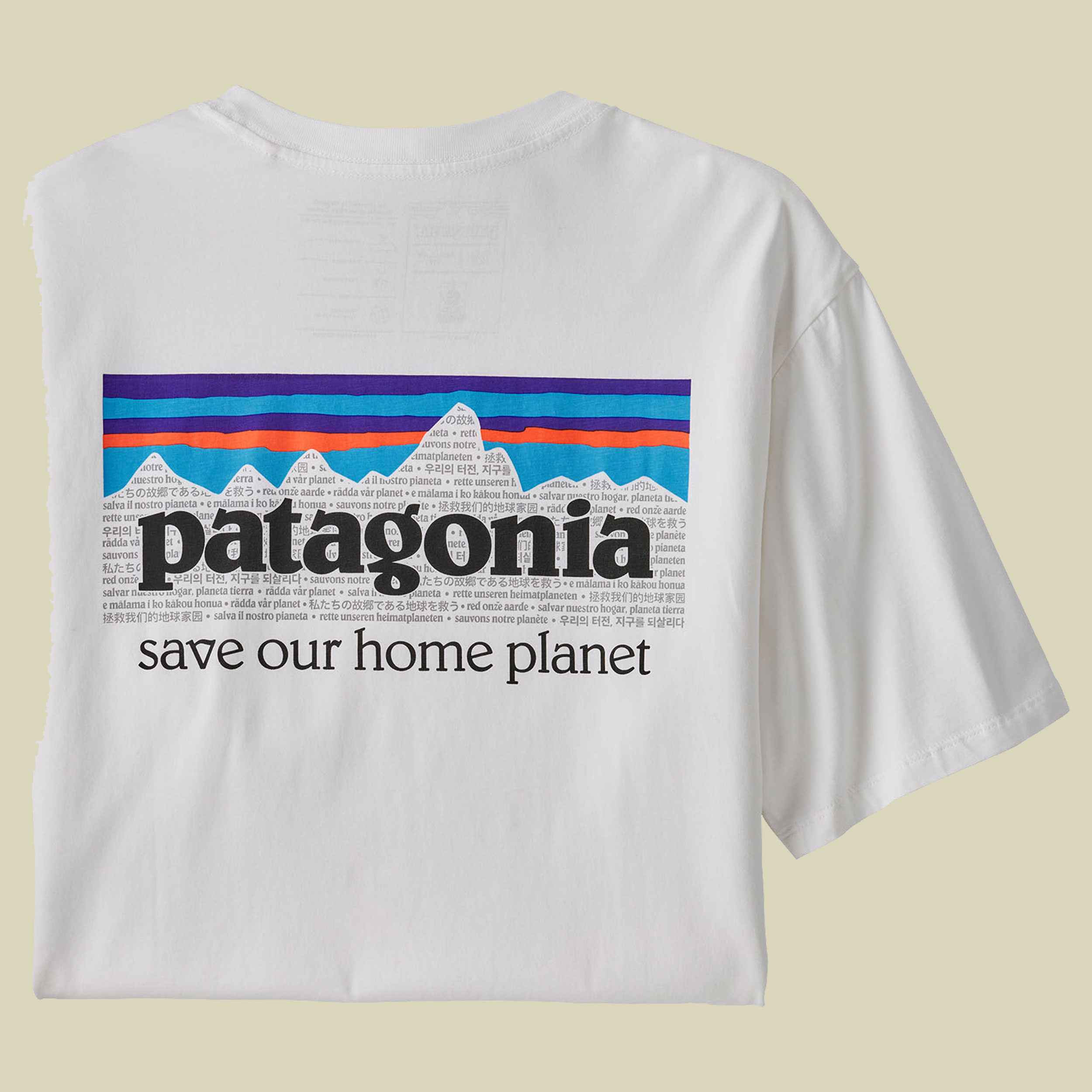 P-6 Mission Organic T-Shirt Men Größe S Farbe white