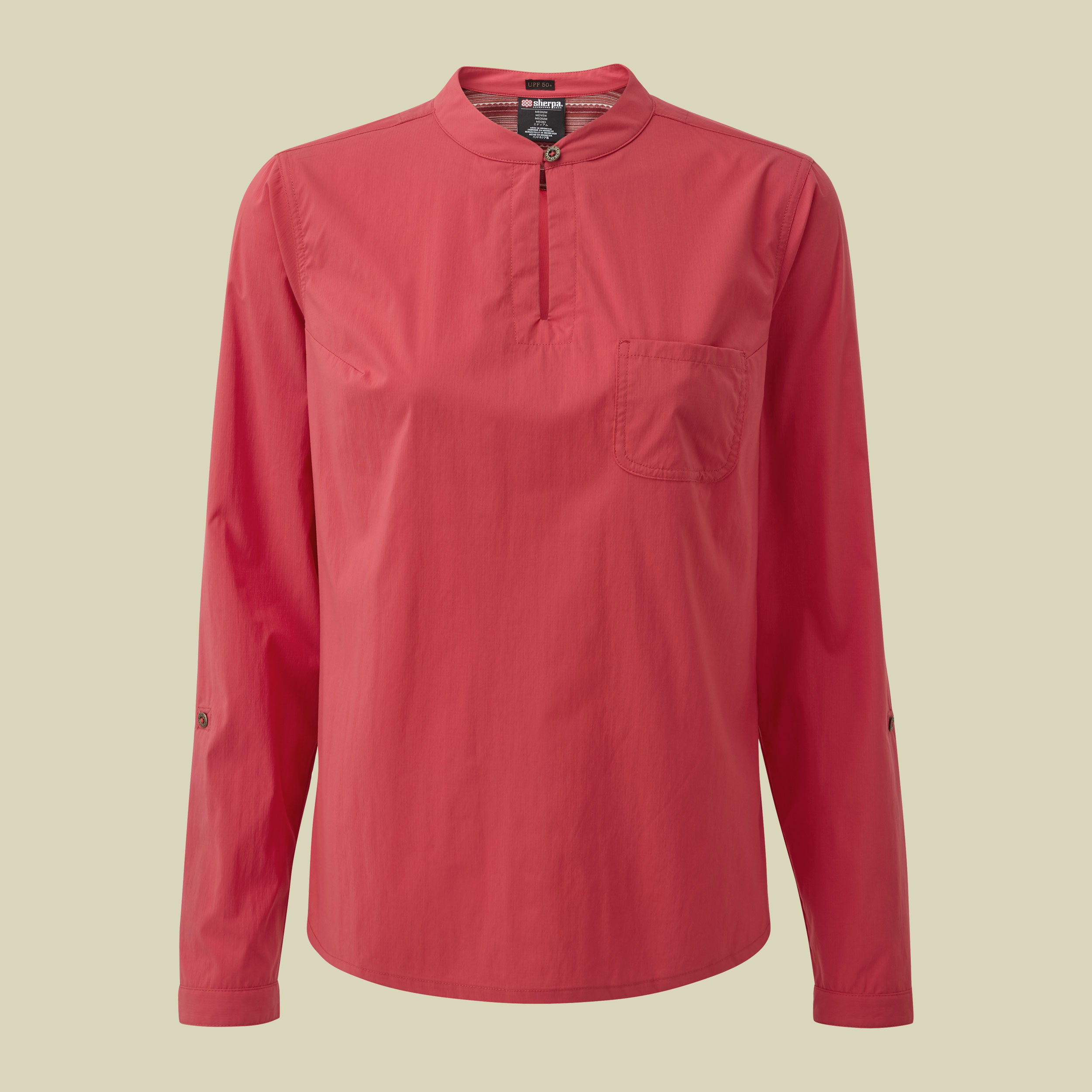 Ravi Shirt Women Größe L Farbe golbera pink