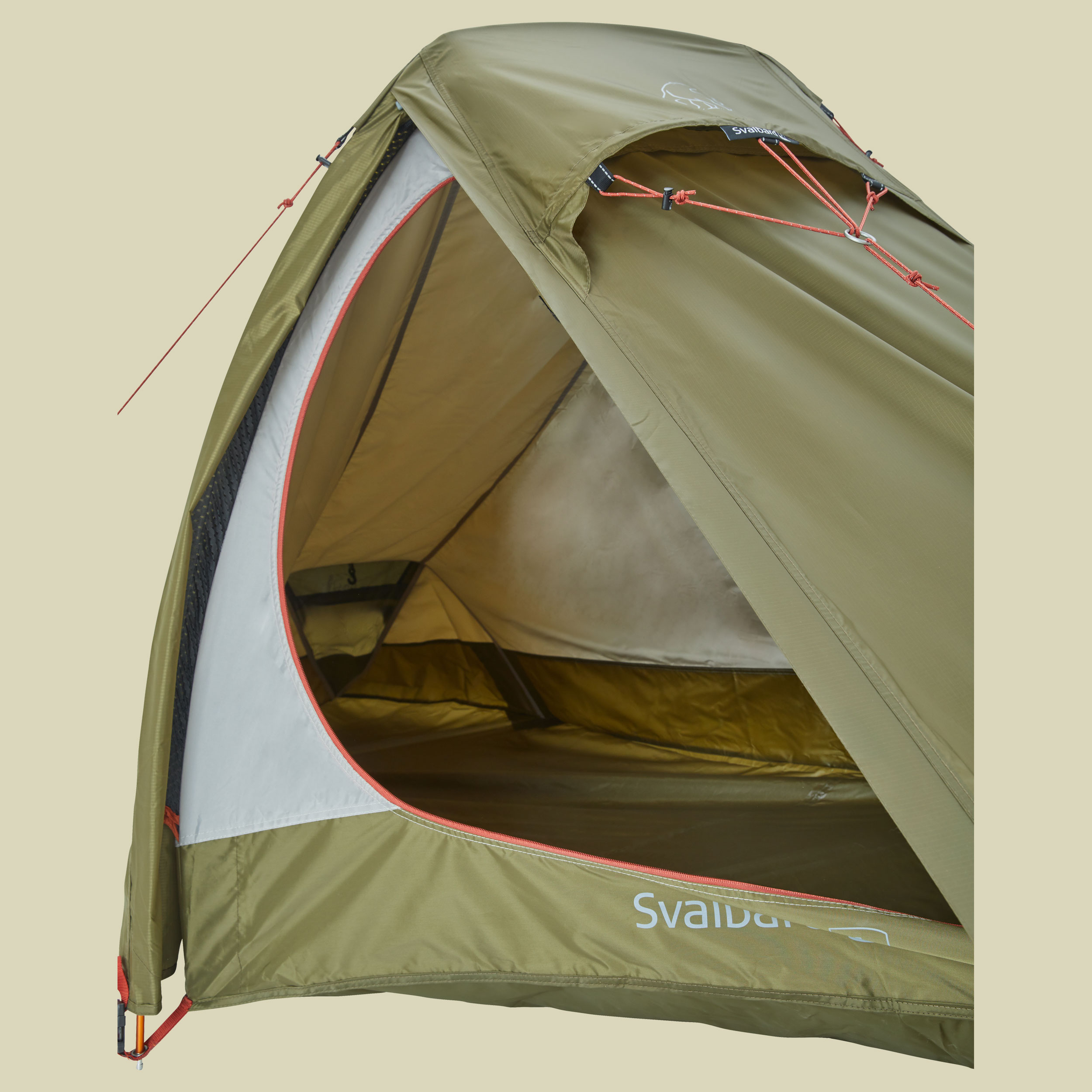 Svalbard 1 PU Tent 1-Personen Zelt Farbe dark olive