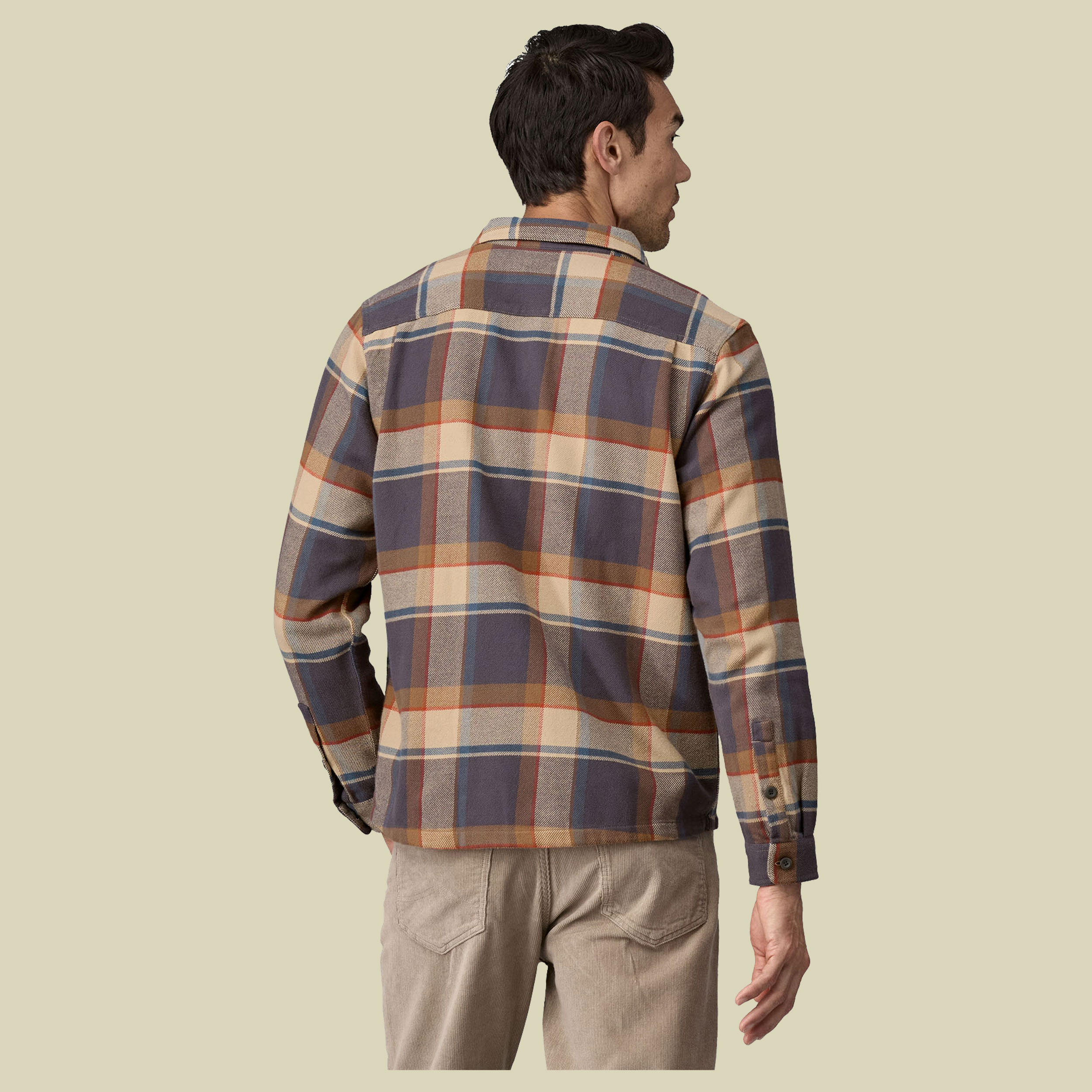 Fjord Flannel Shirt Men L grau - sunrise ridge/forge grey