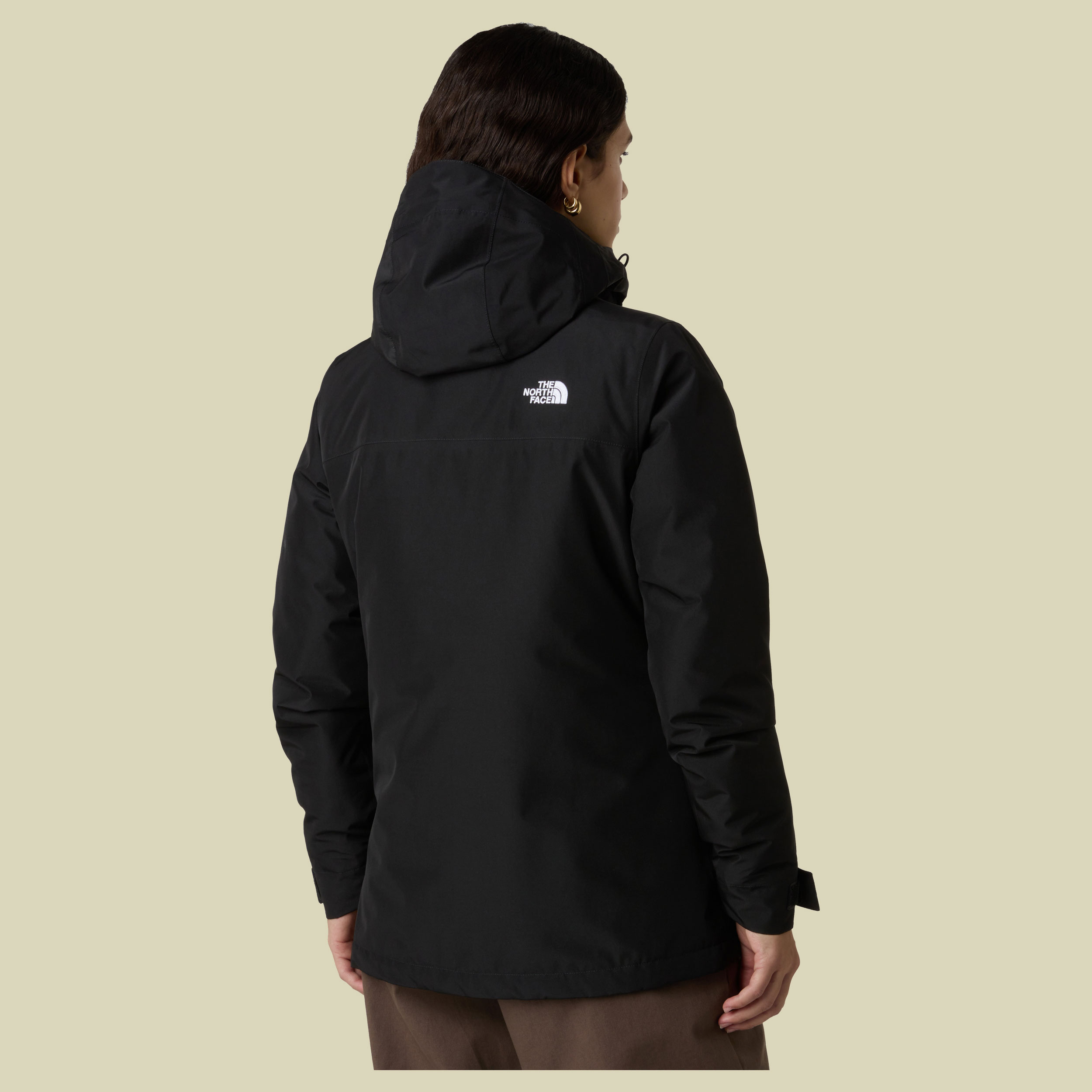 Carto Mono Triclimate Hooded Jacket Women XS schwarz - TNF black