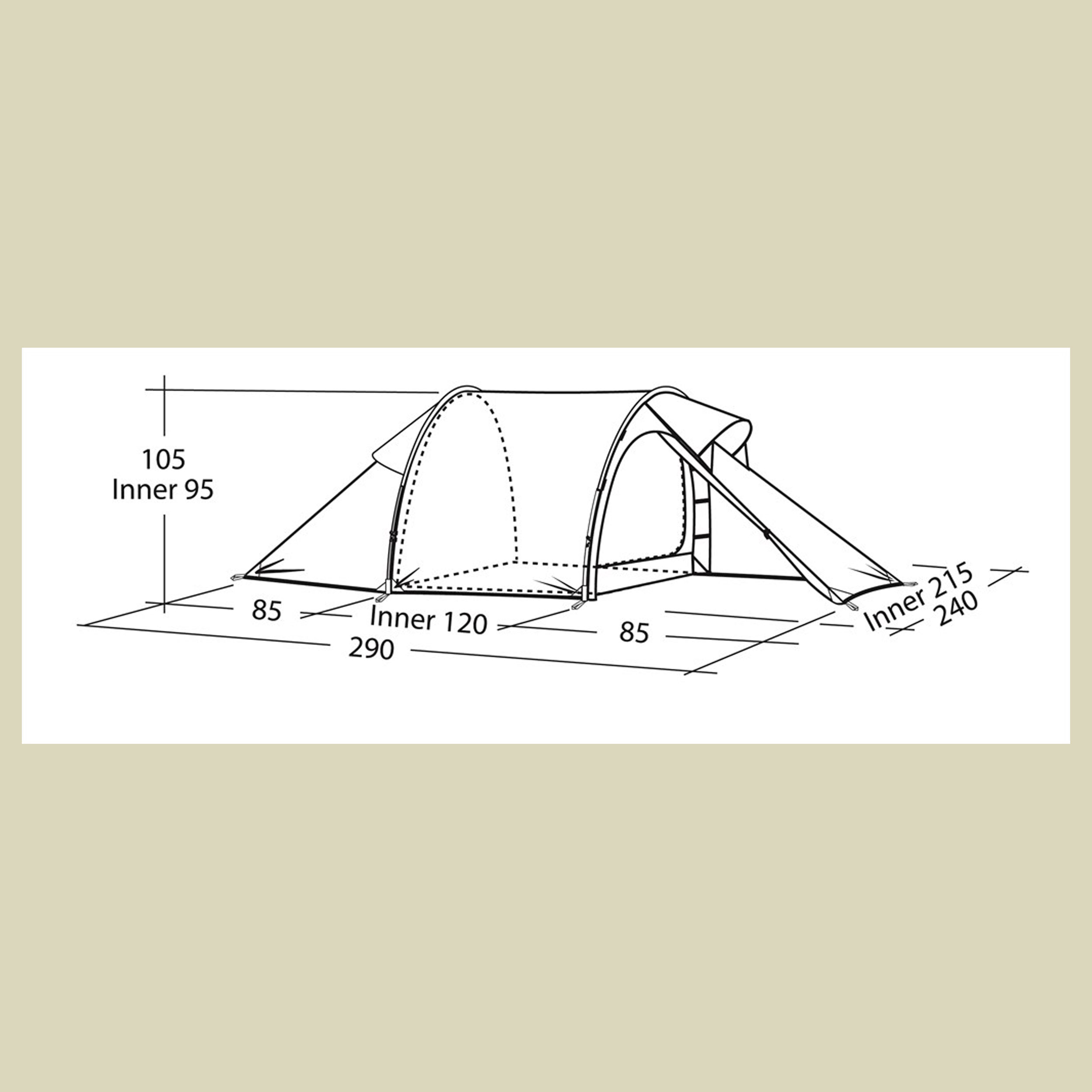 Goshawk 2-Personenzelt