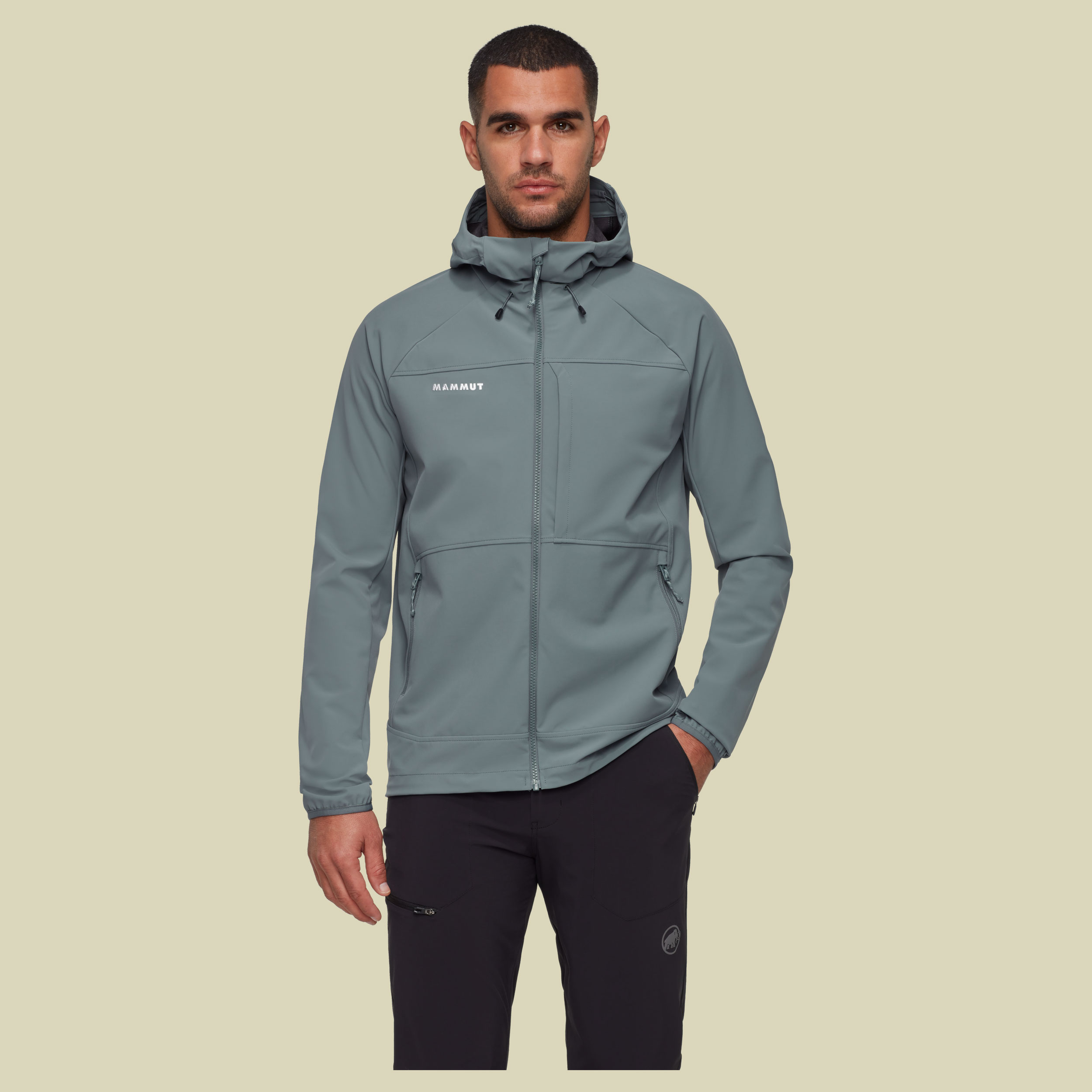 Ultimate Comfort SO Hooded Jacket Men XXL grau - strata