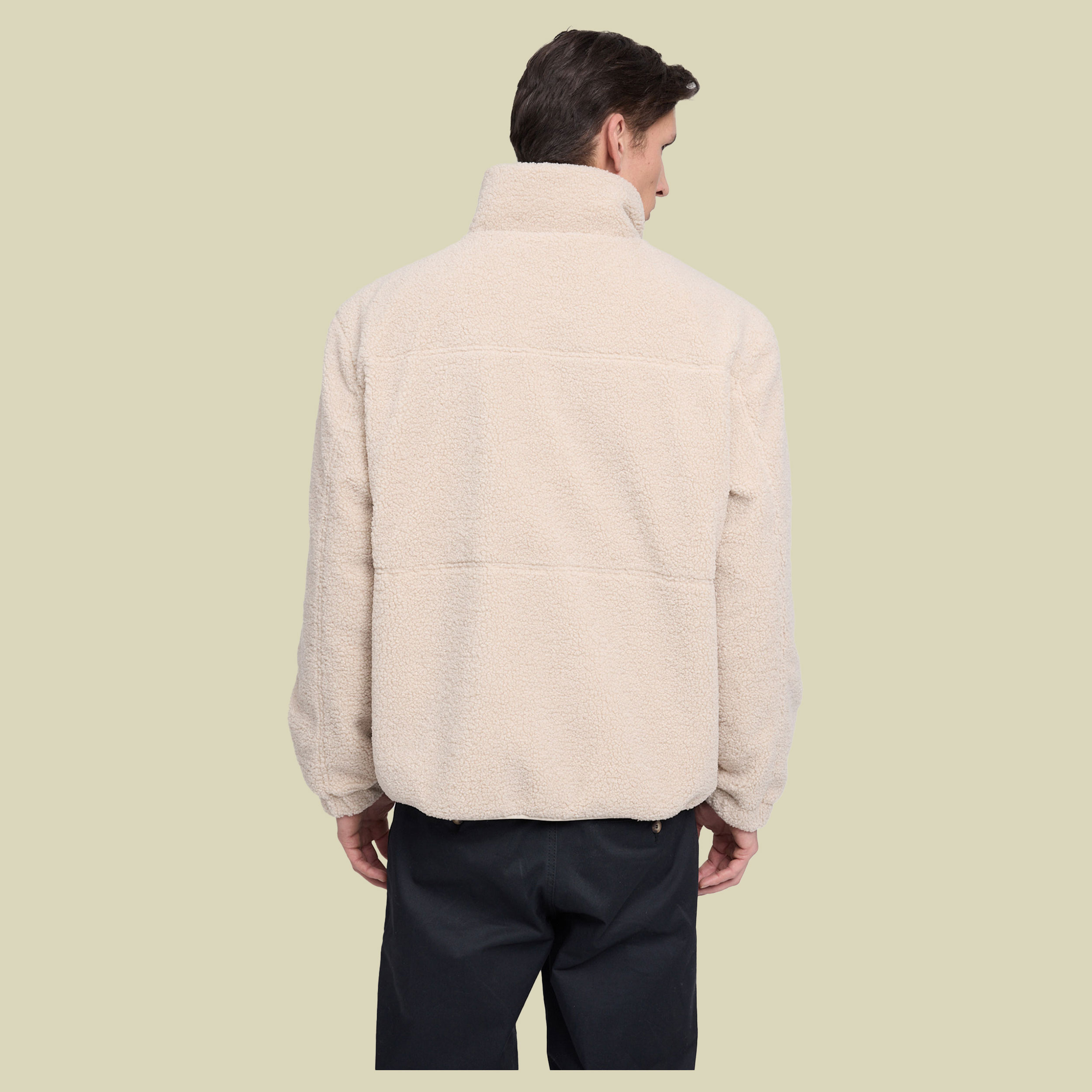Padded Teddy-Fleece Jacket Men XL  mehrfarbig beige - natural/light bottle