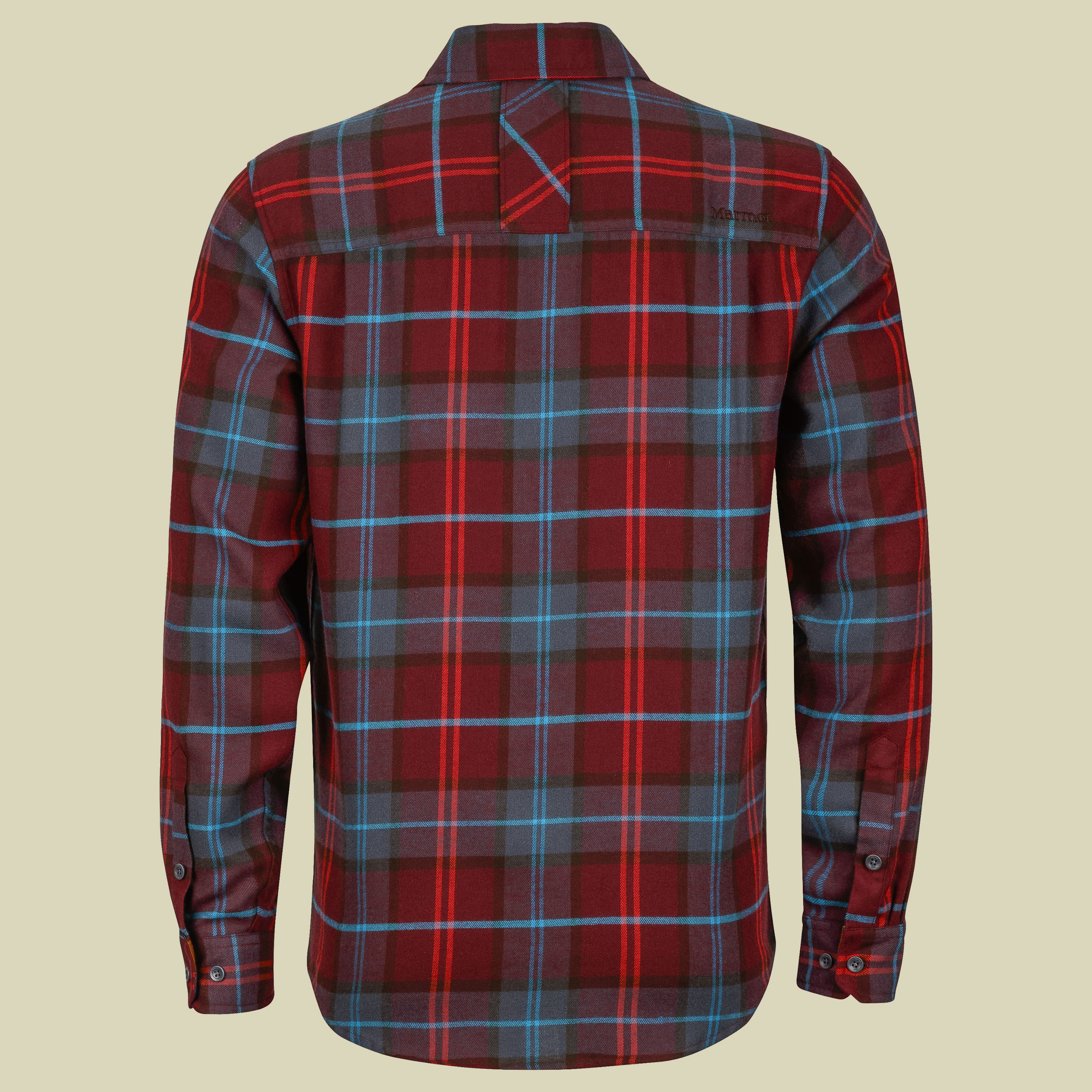 Anderson Flannel LS Men Größe S Farbe port