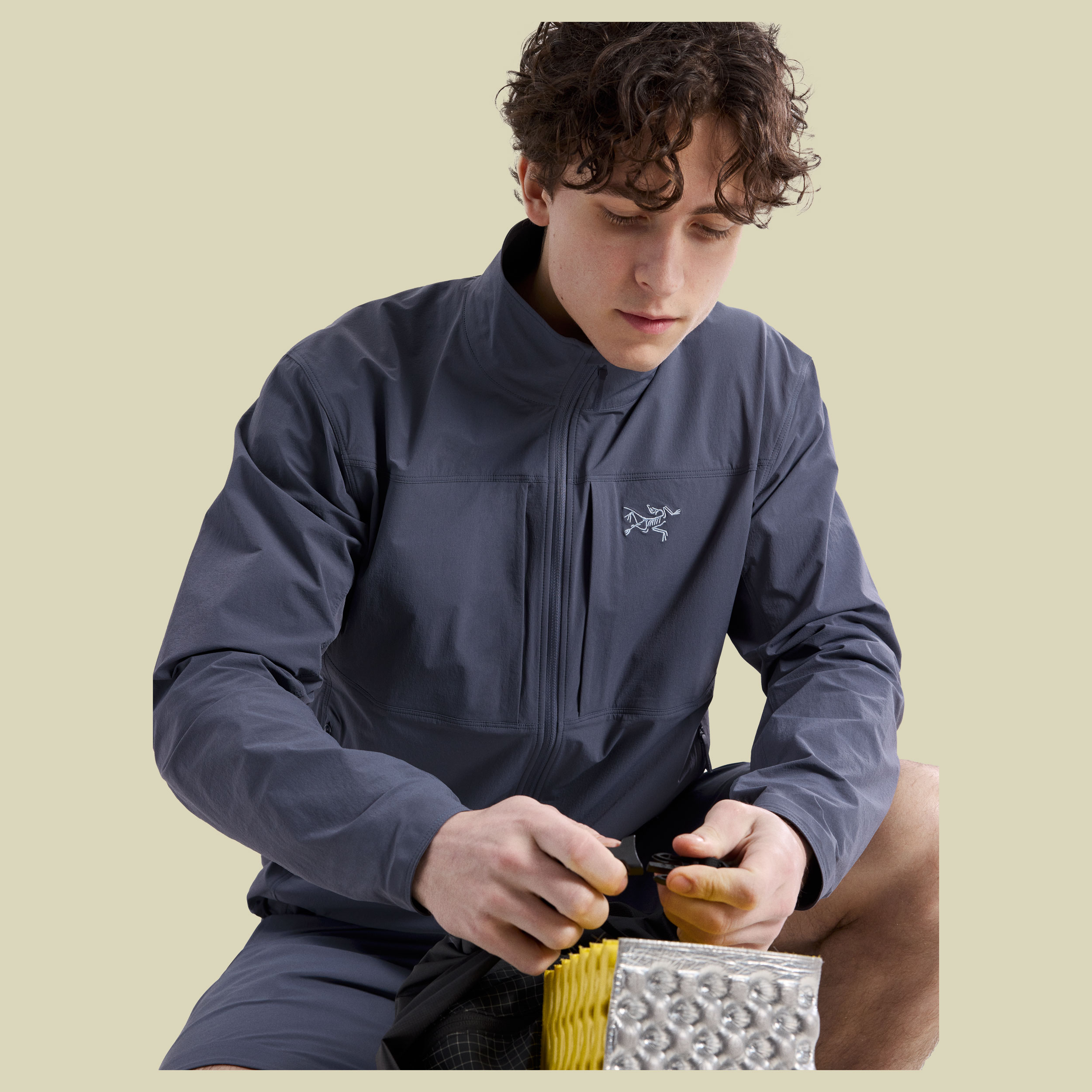 Gamma LT Jacket Men blau XL - dk stratus