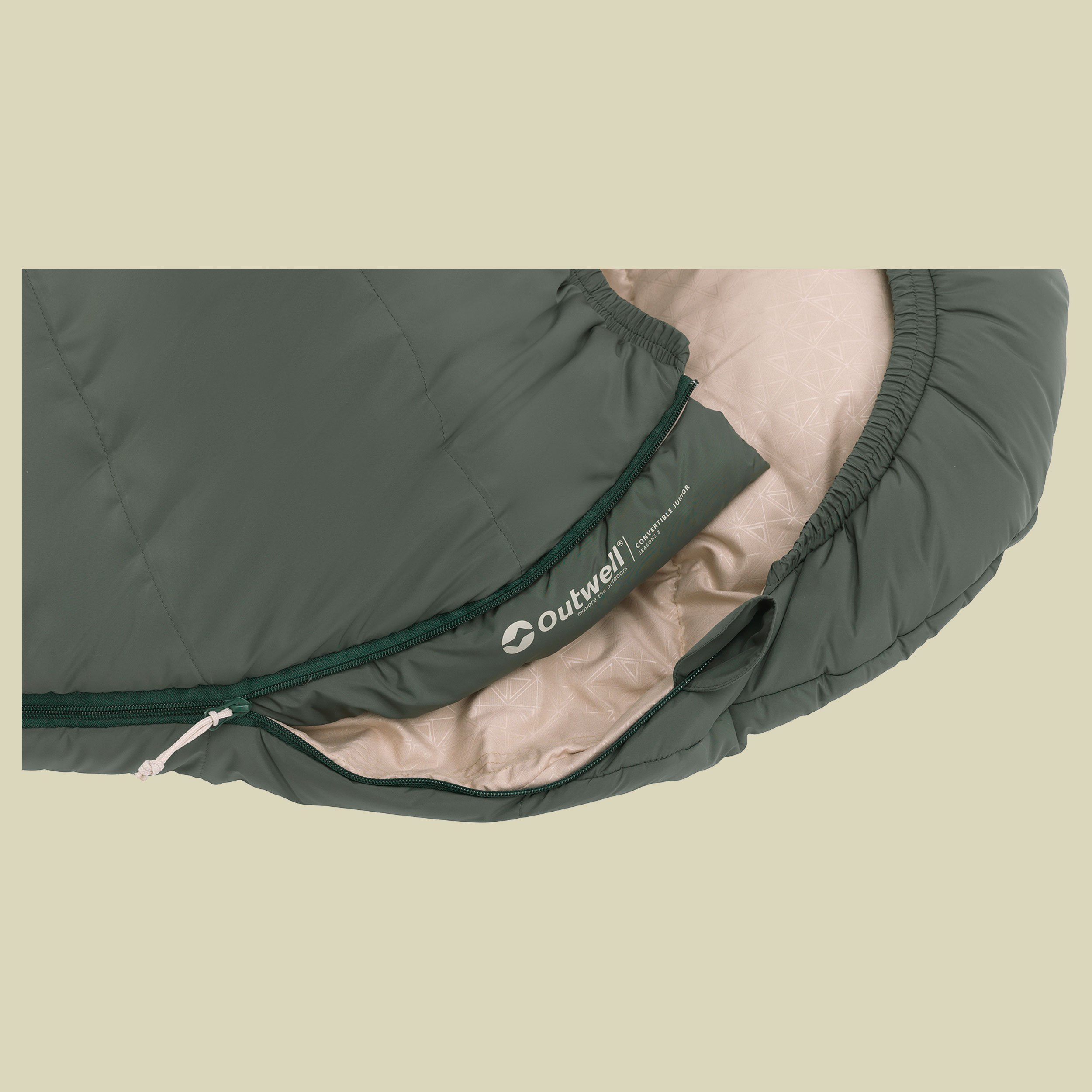 Convertible Junior dusty green