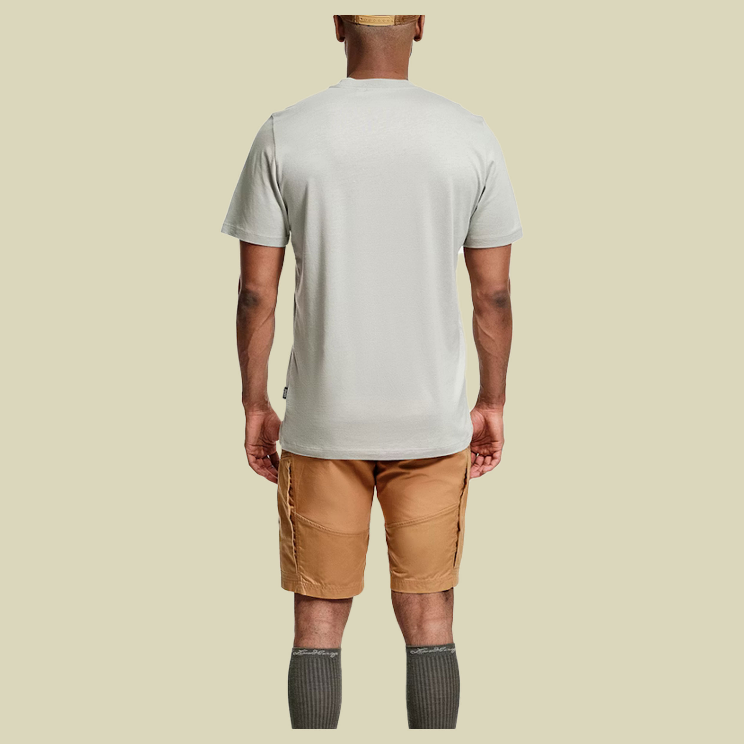 Järpen Printed T-Shirt Men XL grau - moss grey