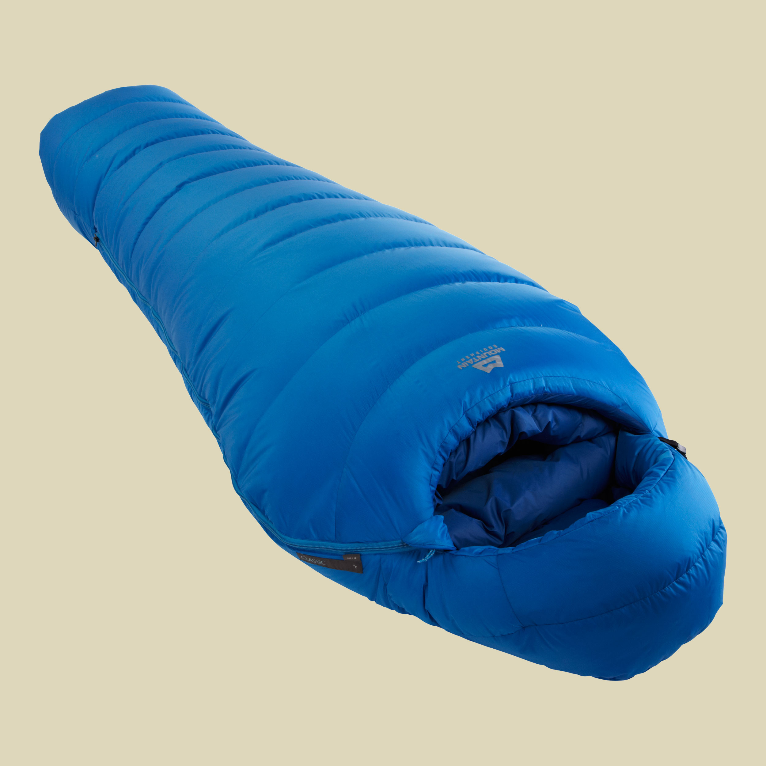 Classic 1000 bis Körpergröße 185 cm Farbe skydiver, Reißverschluss rechts