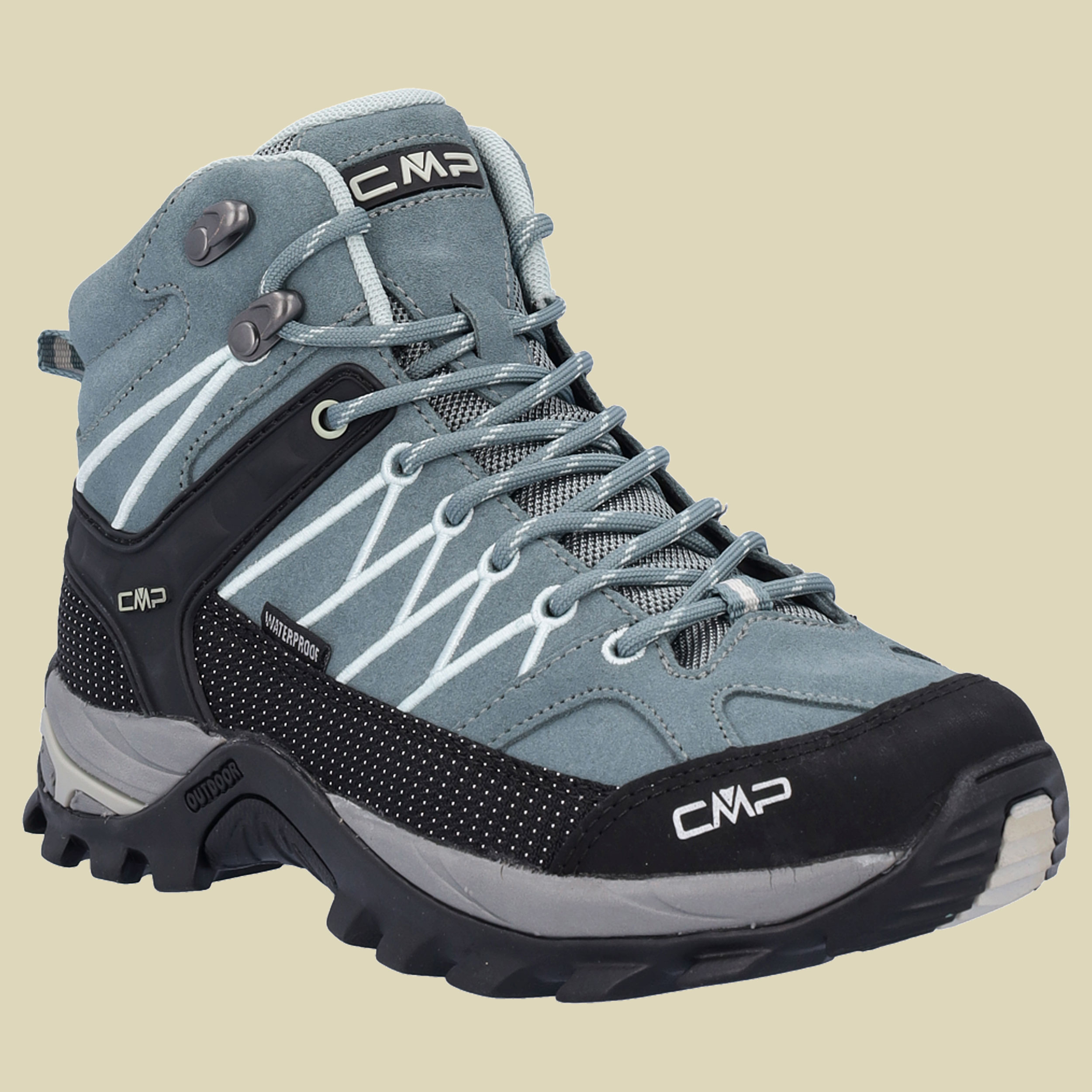 Rigel Mid WMN Trekking Shoes WP Women Größe 38 Farbe E111 mineral green
